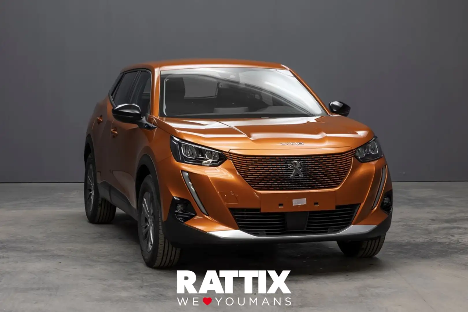Peugeot e-2008 motore elettrico 100KW Active Pack Arancione - 1
