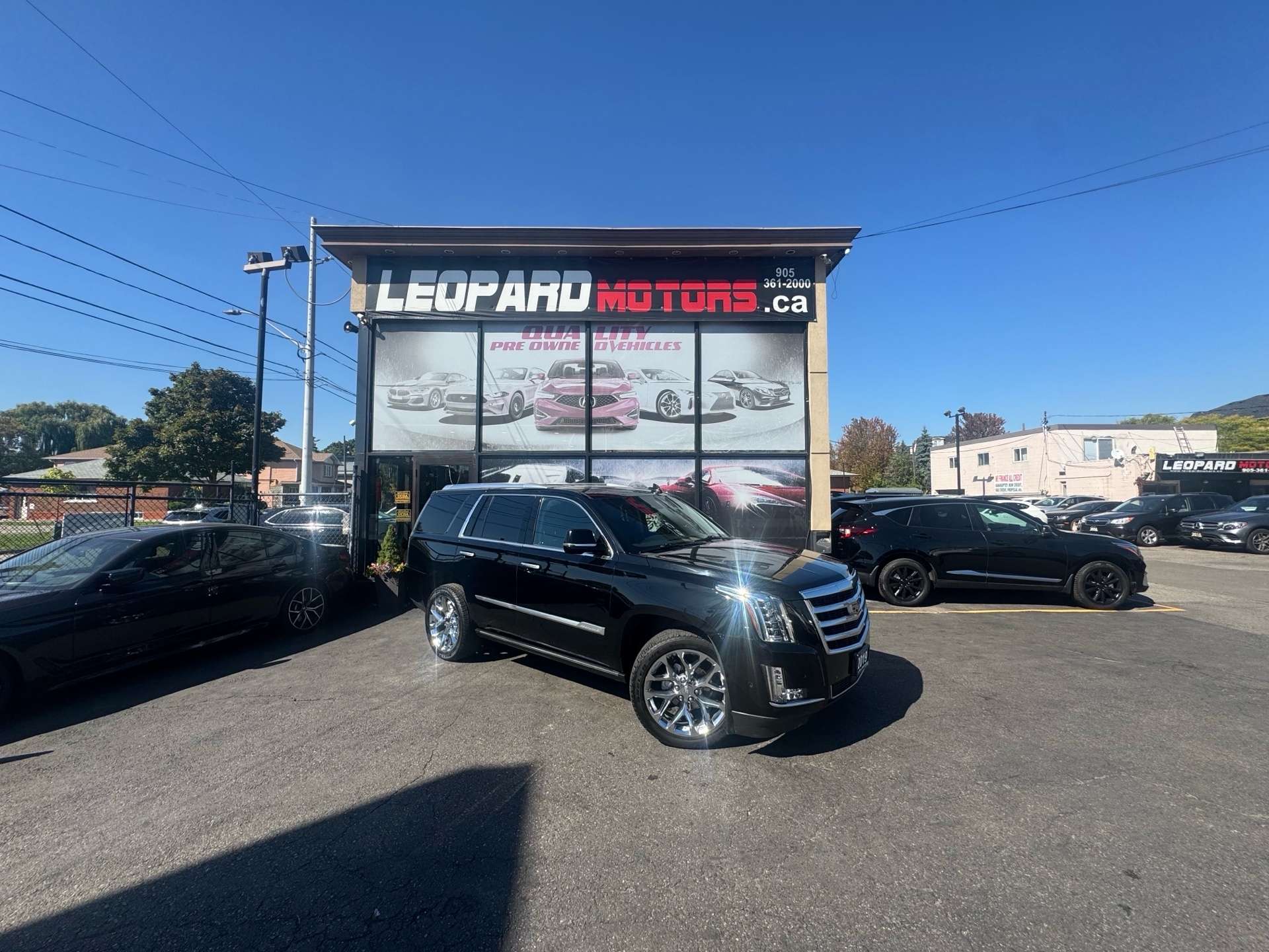 2019 Cadillac Escalade Premium Luxury, Long Body, AWD, 7Pass, Navi, Sunro