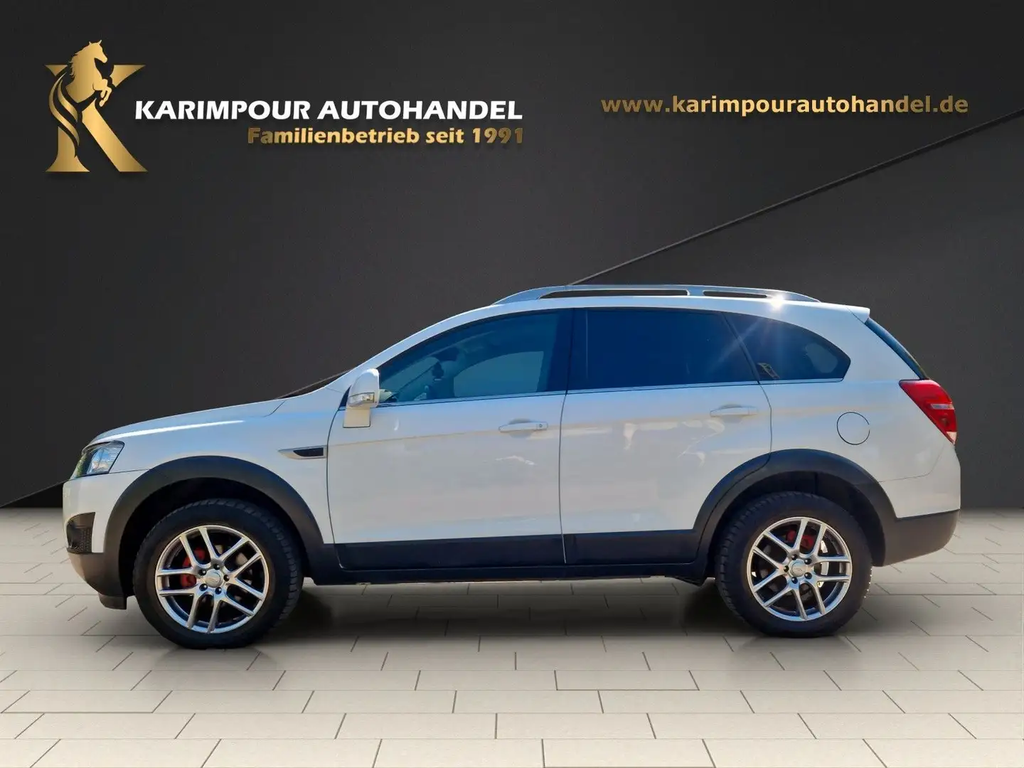 Chevrolet Captiva 2.2 D LT+*Leder*7 Sitze*Automatik* Blanc - 2