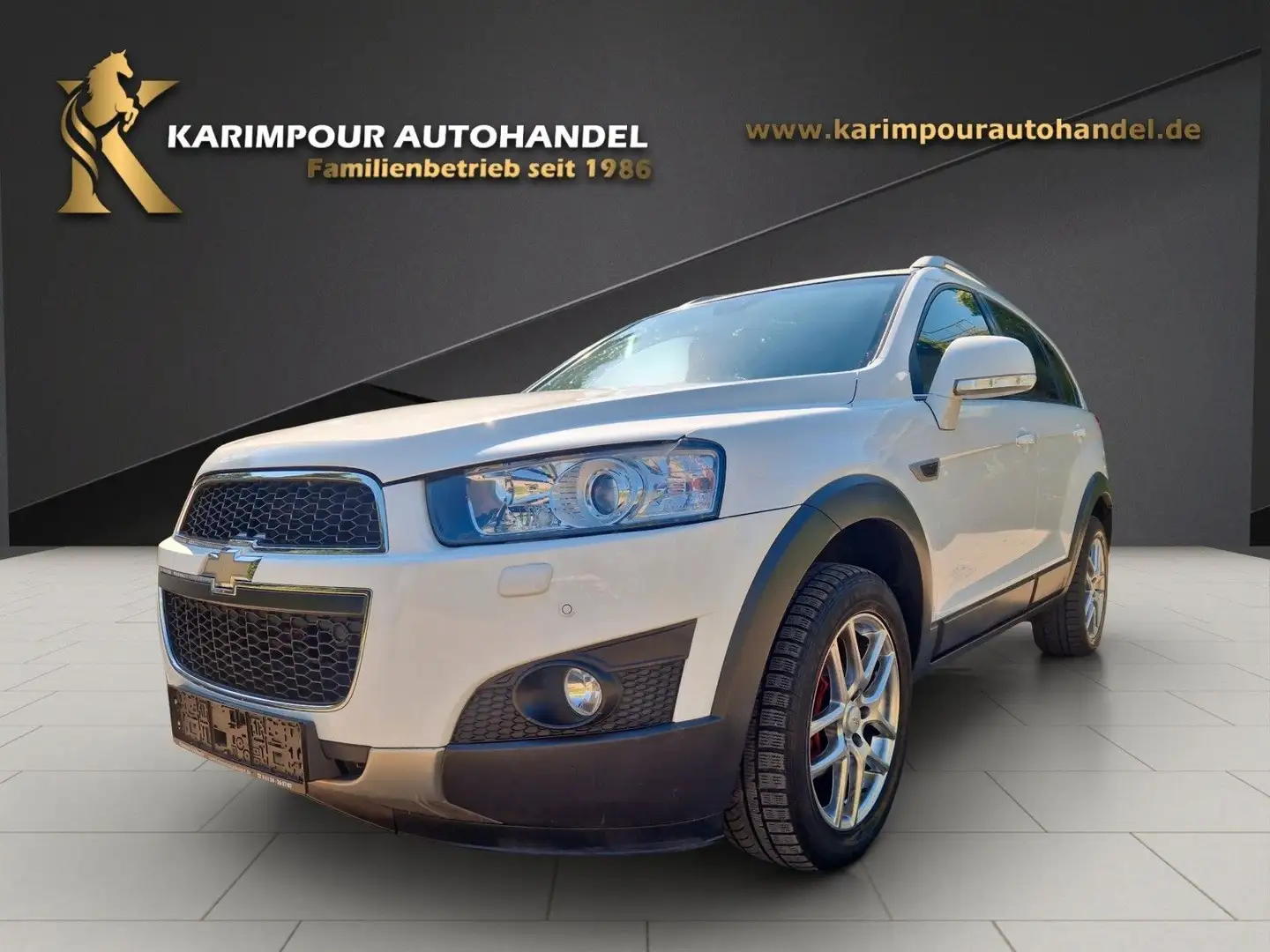 Chevrolet Captiva 2.2 D LT+*Leder*7 Sitze*Automatik* Blanc - 1