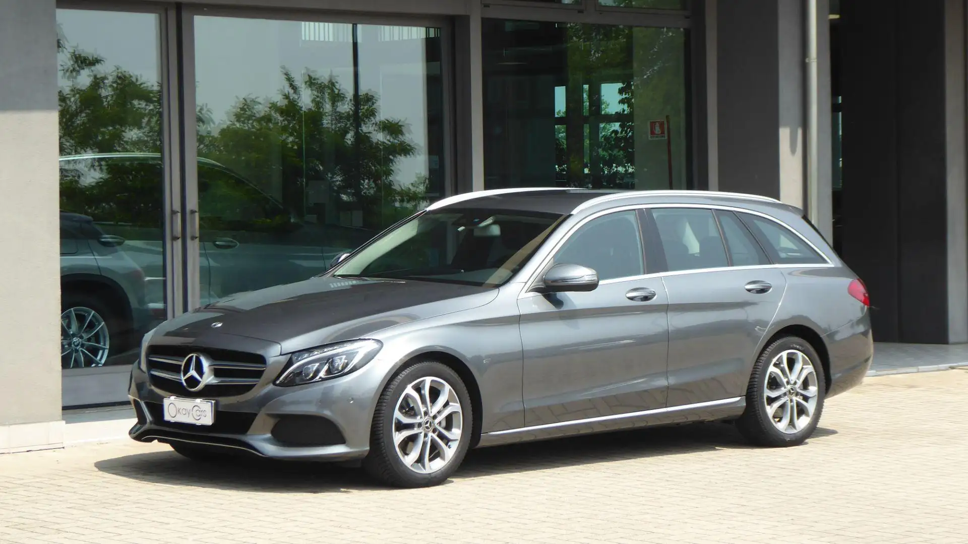 Mercedes-Benz C 220 d S.W. Auto Sport Grigio - 1