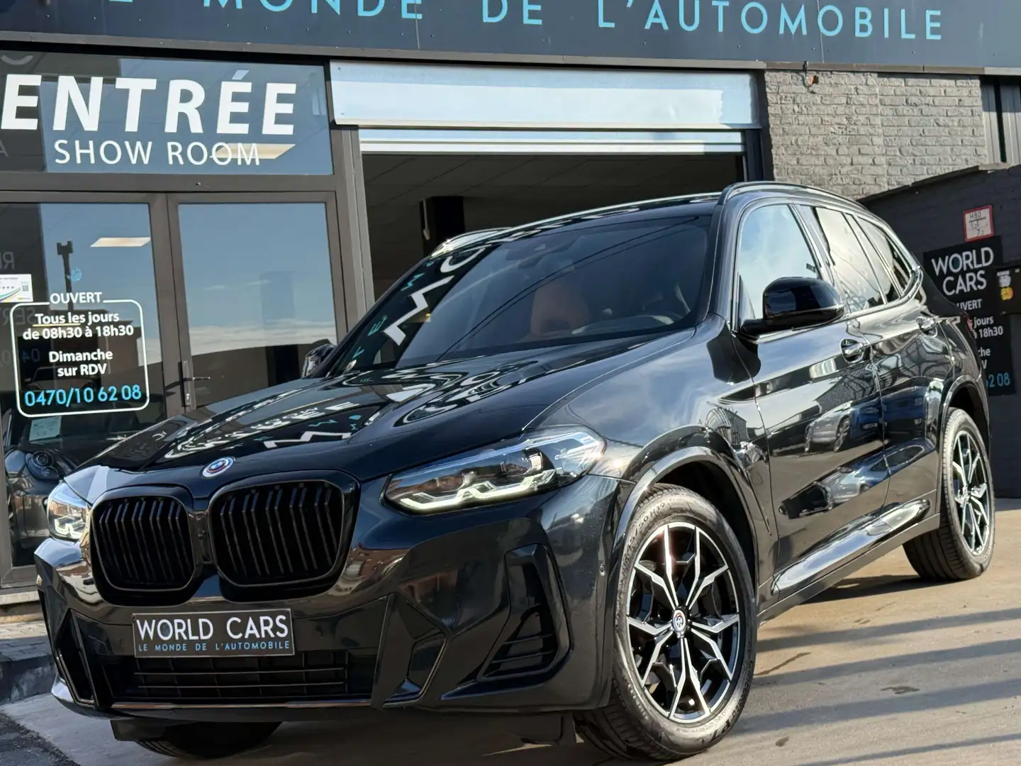 BMW X3 2.0dA xDrive MHEV PACK M H-K CAMERA NAVI FULL OP Negro - 1