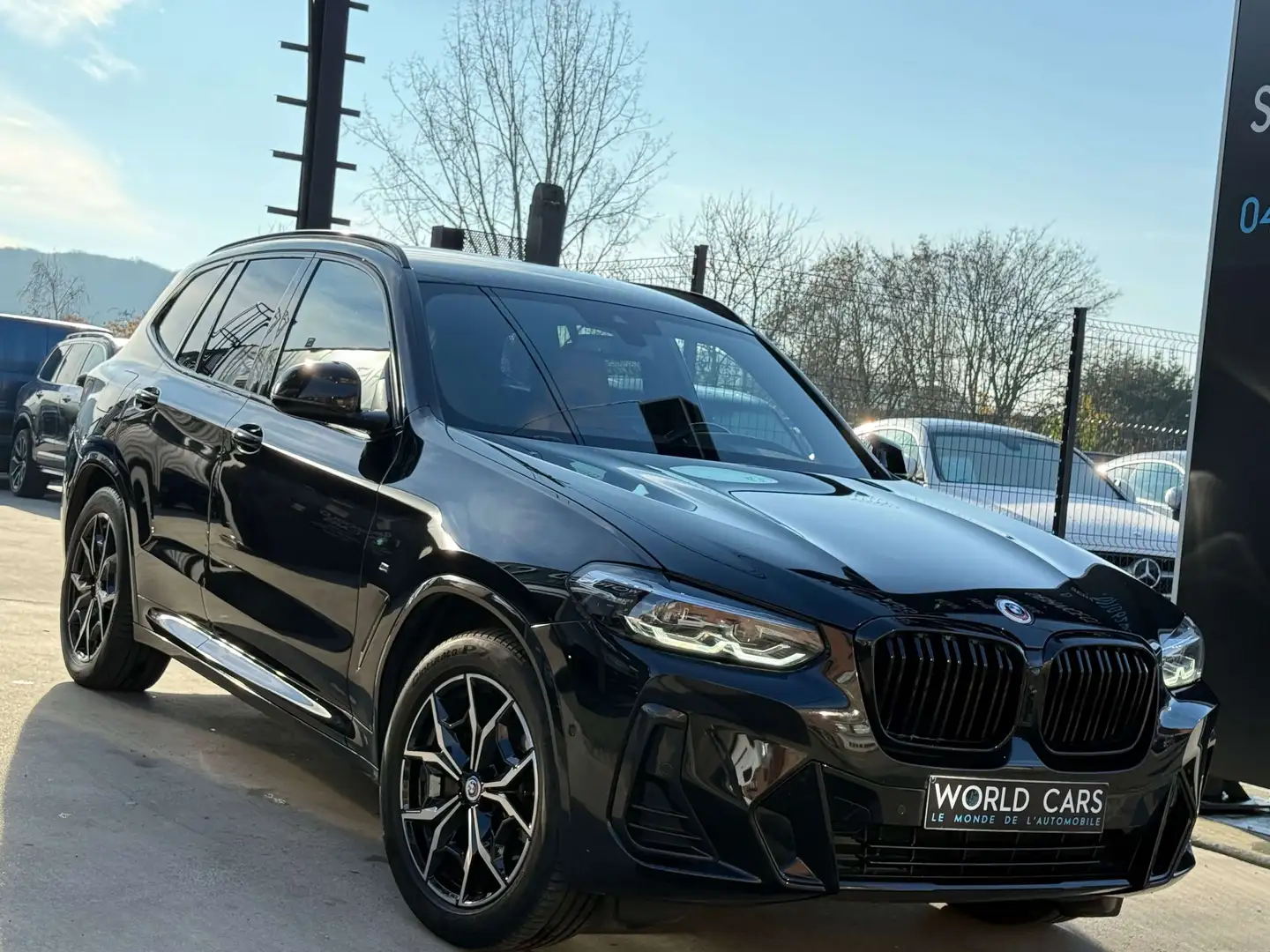 BMW X3 2.0dA xDrive MHEV PACK M H-K CAMERA NAVI FULL OP Negro - 2