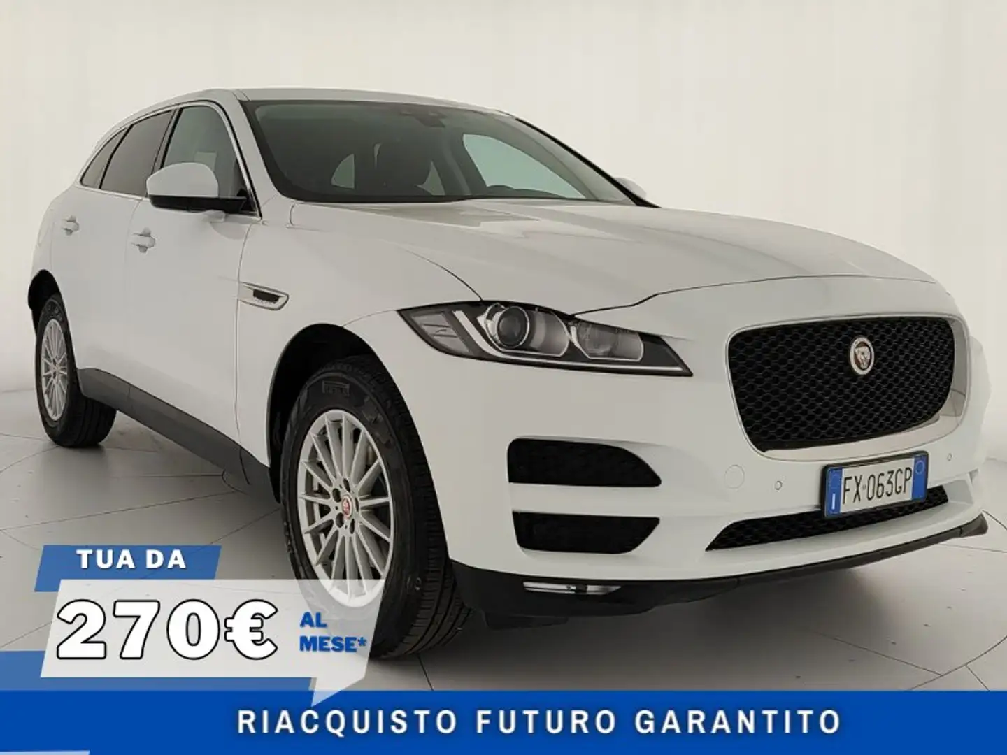 Jaguar F-Pace F-Pace 2.0d i4 Pure 180cv auto my20 NAVI!BT! Blanc - 1