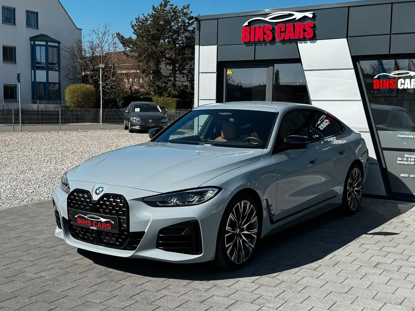 BMW 420 420d Gran Coupé xDrive M Sport*ACC*CAM*HUD*H&K Gris - 2