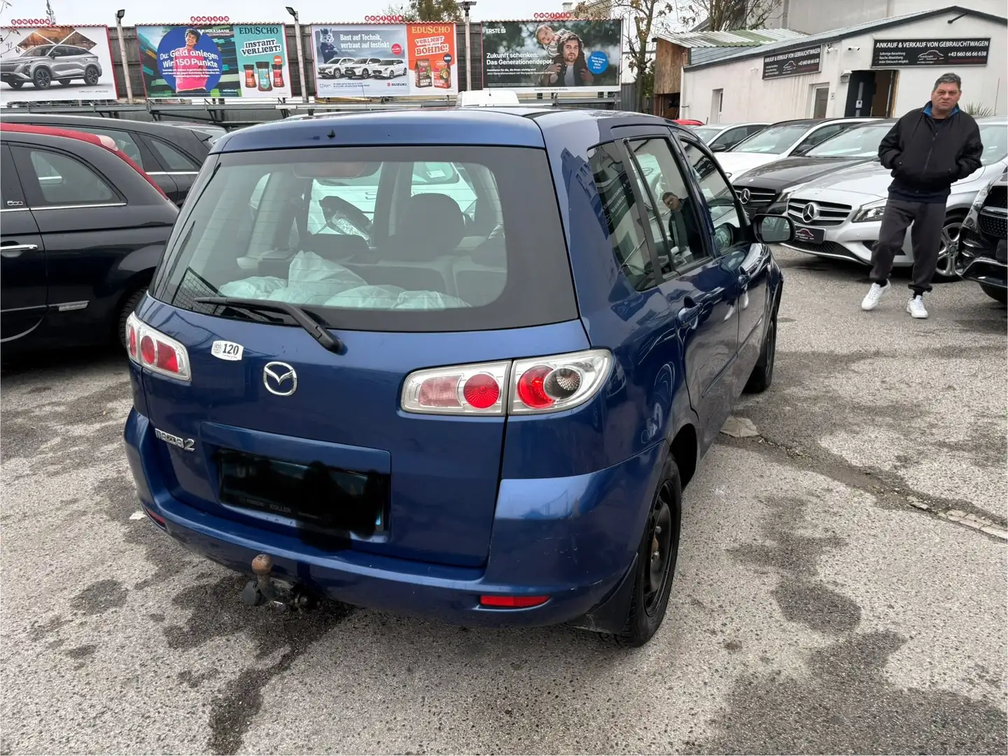 Mazda 2 Mazda2 CD68 TE mit Klima Blau - 2