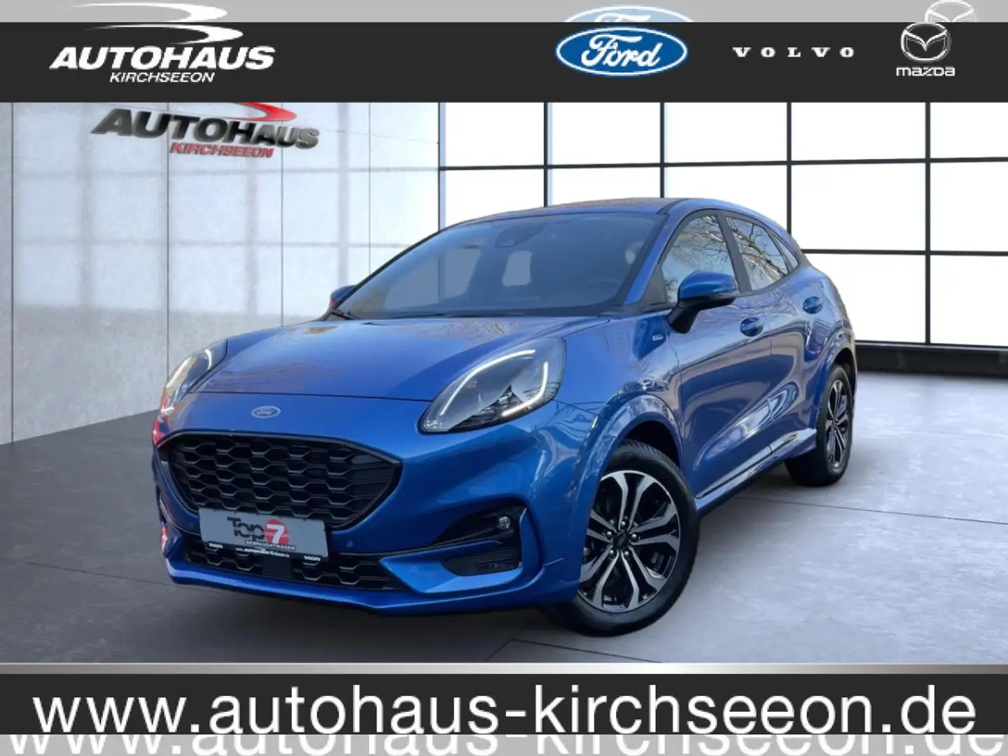Ford Puma 1.0 EcoBoost ST-Line Automatik Bluetooth Navi Blau - 1