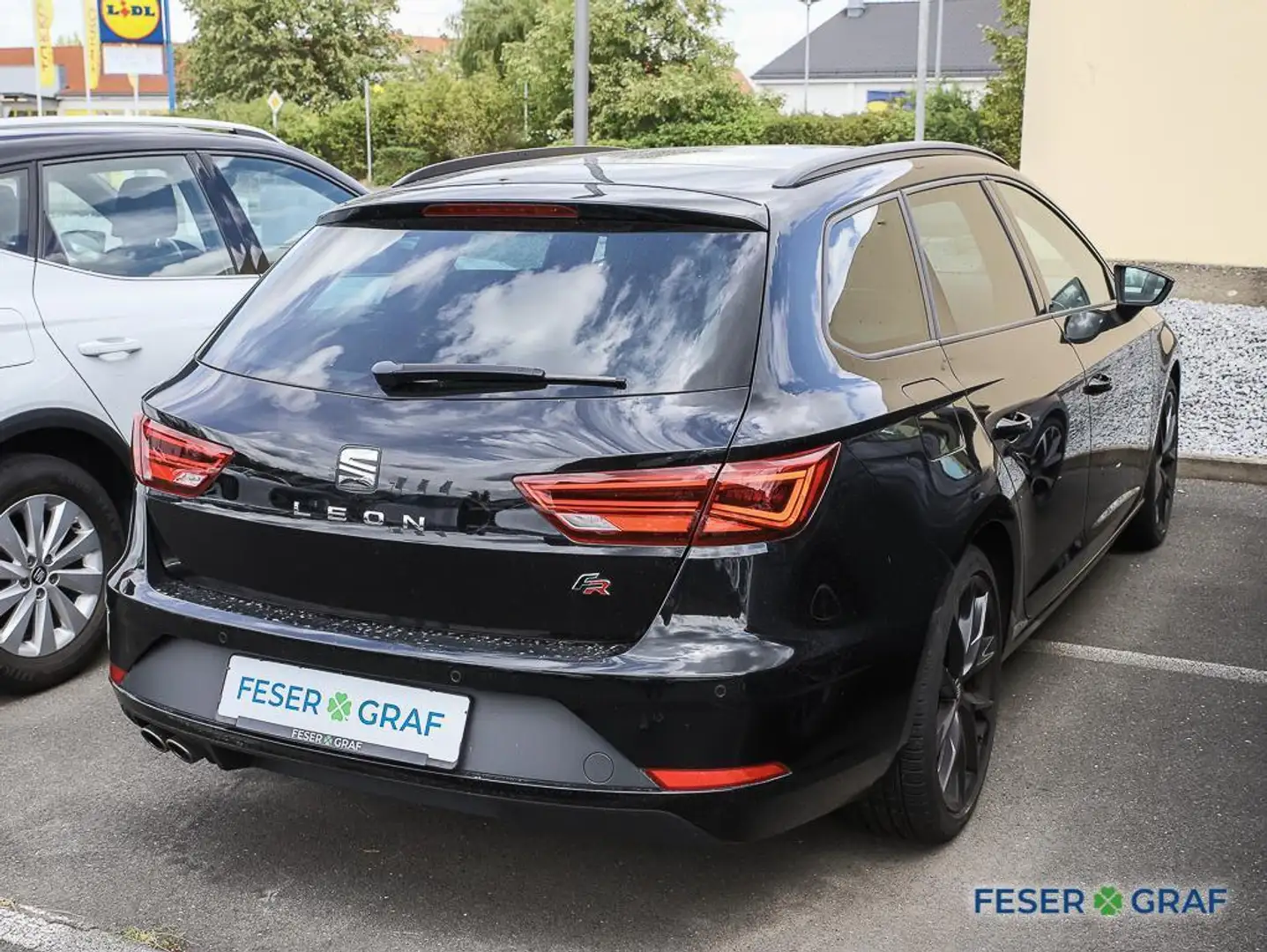 SEAT Leon SP FR Black Matt 2.0 TDI Navi Pano LED Nero - 2