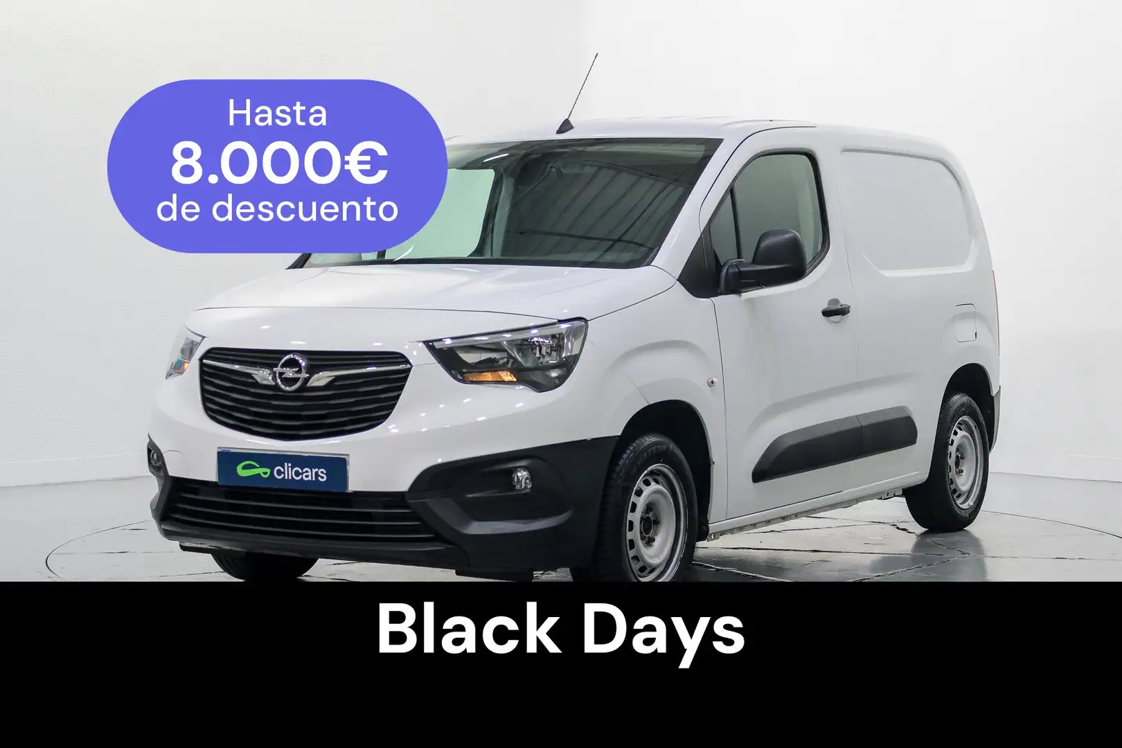 Opel Combo N1 Cargo 1.5TD S&S L 650 Express 100 Blanc - 1