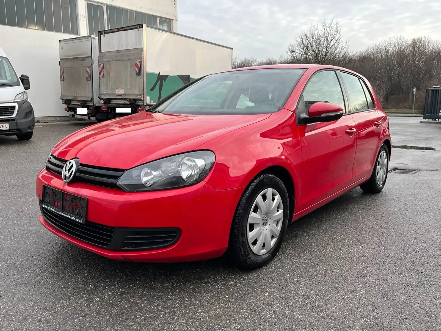Volkswagen Golf Golf 6 1,6 TDI 66 kW 90PS Rot - 1