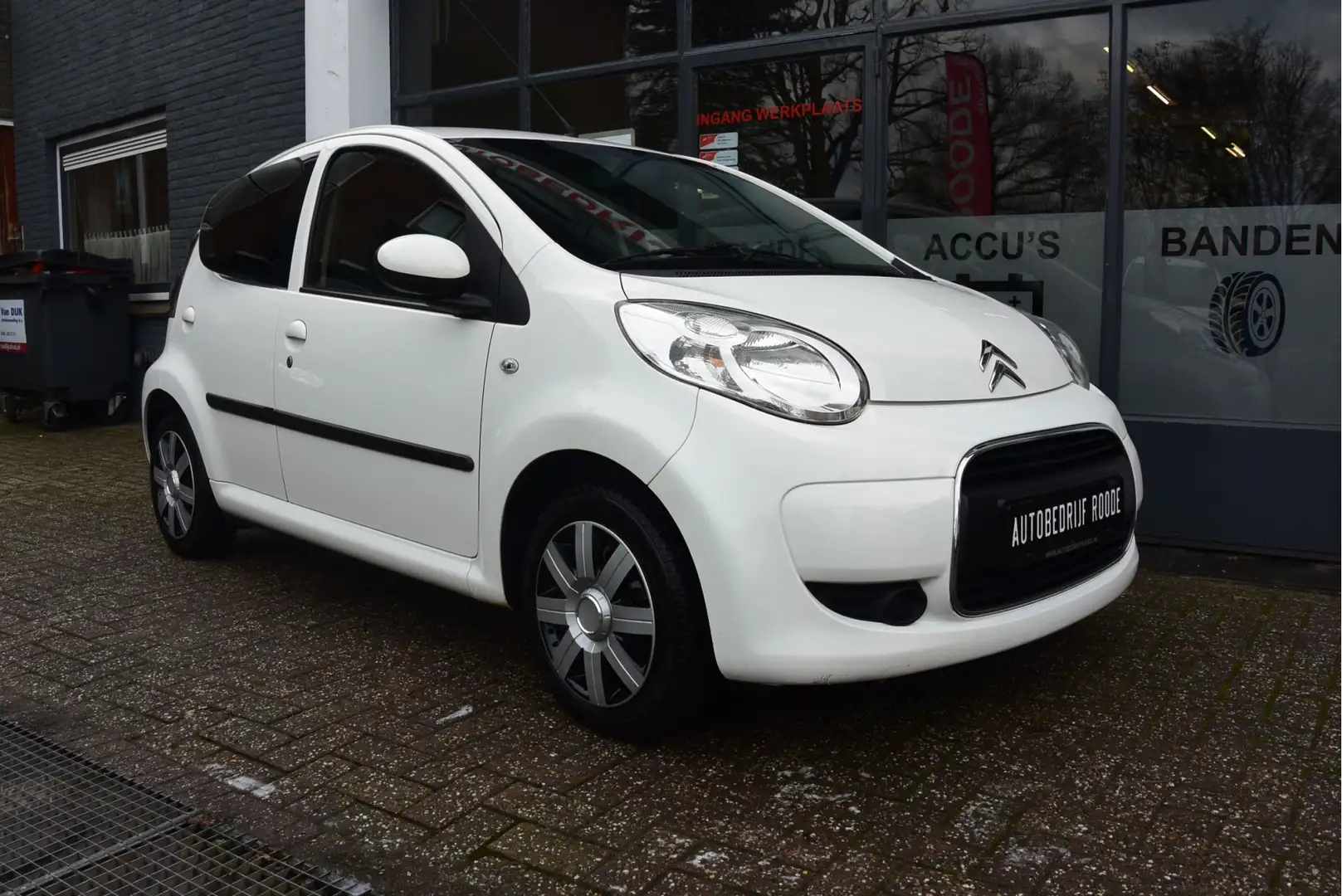 Citroen C1 1.0-12V 5-Drs White one ZEER NETJES,NIEUWE APK !!! Wit - 2