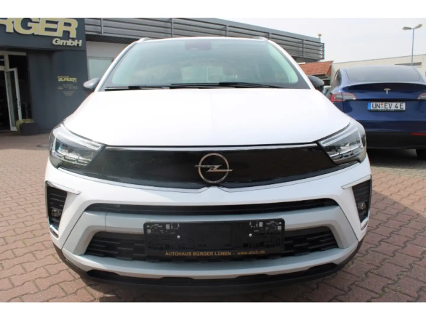 Opel Crossland Elegance 1.2 Turbo Navi LED SithHZG Mehrzonenklima Bianco - 2