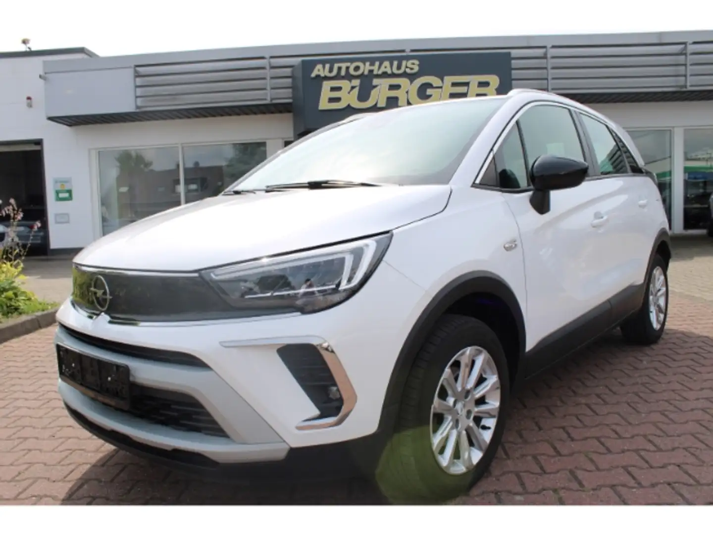 Opel Crossland Elegance 1.2 Turbo Navi LED SithHZG Mehrzonenklima Bianco - 1