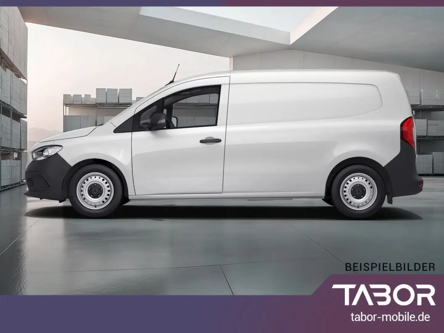 Mercedes-Benz Citan Kasten 110 CDI L2 Klima Holz MBUX Kam Weiß - 2