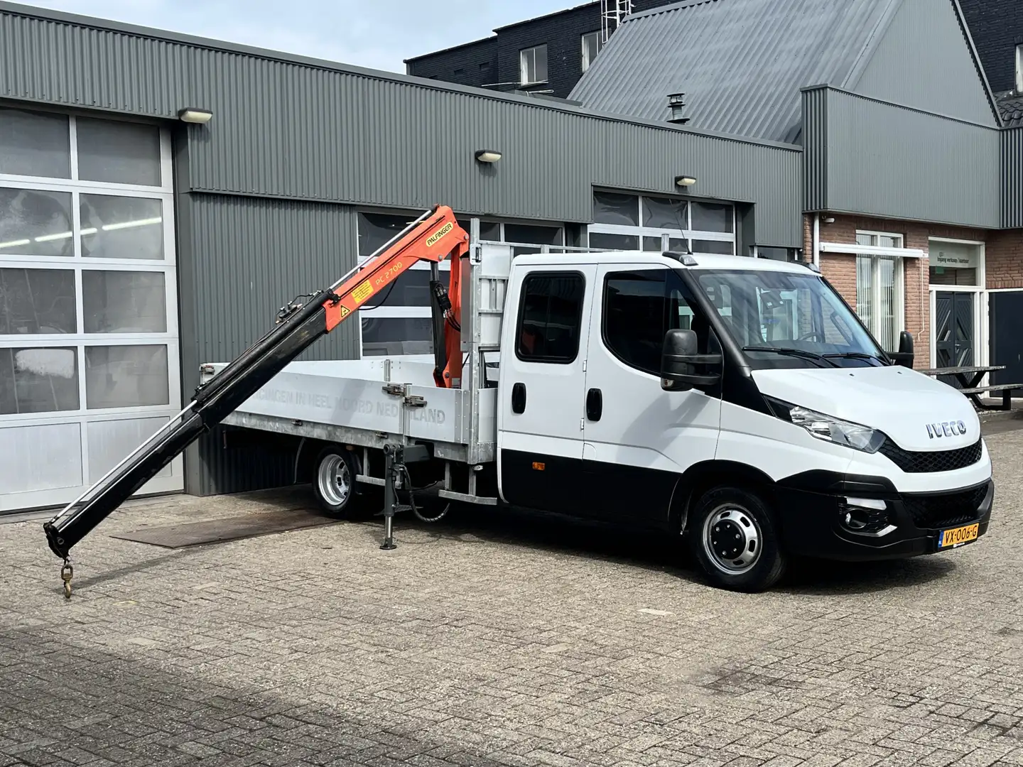 Iveco Daily 35C17 3.0 410 Automaat Palfinger Laadkraan Airco C Blanc - 1