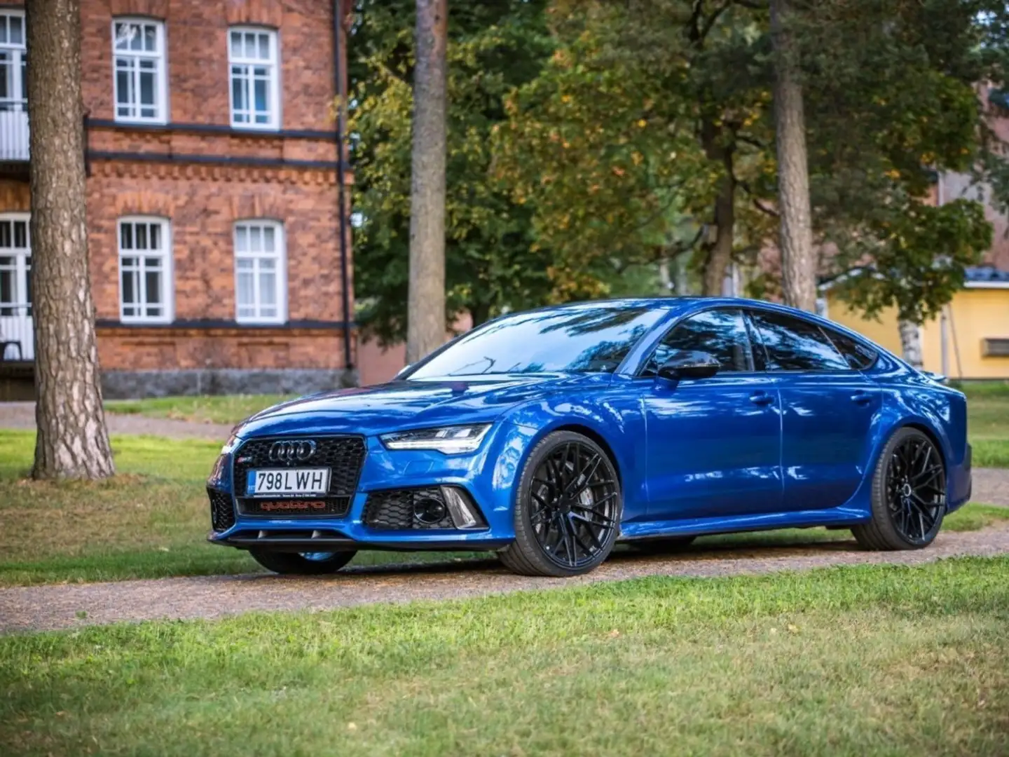 Audi RS7 Performance Bleu - 2