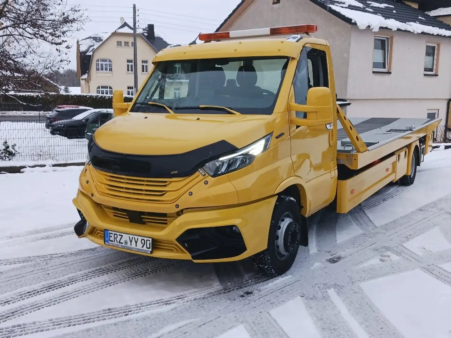 Iveco Daily 70C18 Abschleppfahrzeug Eukran Yellow - 1