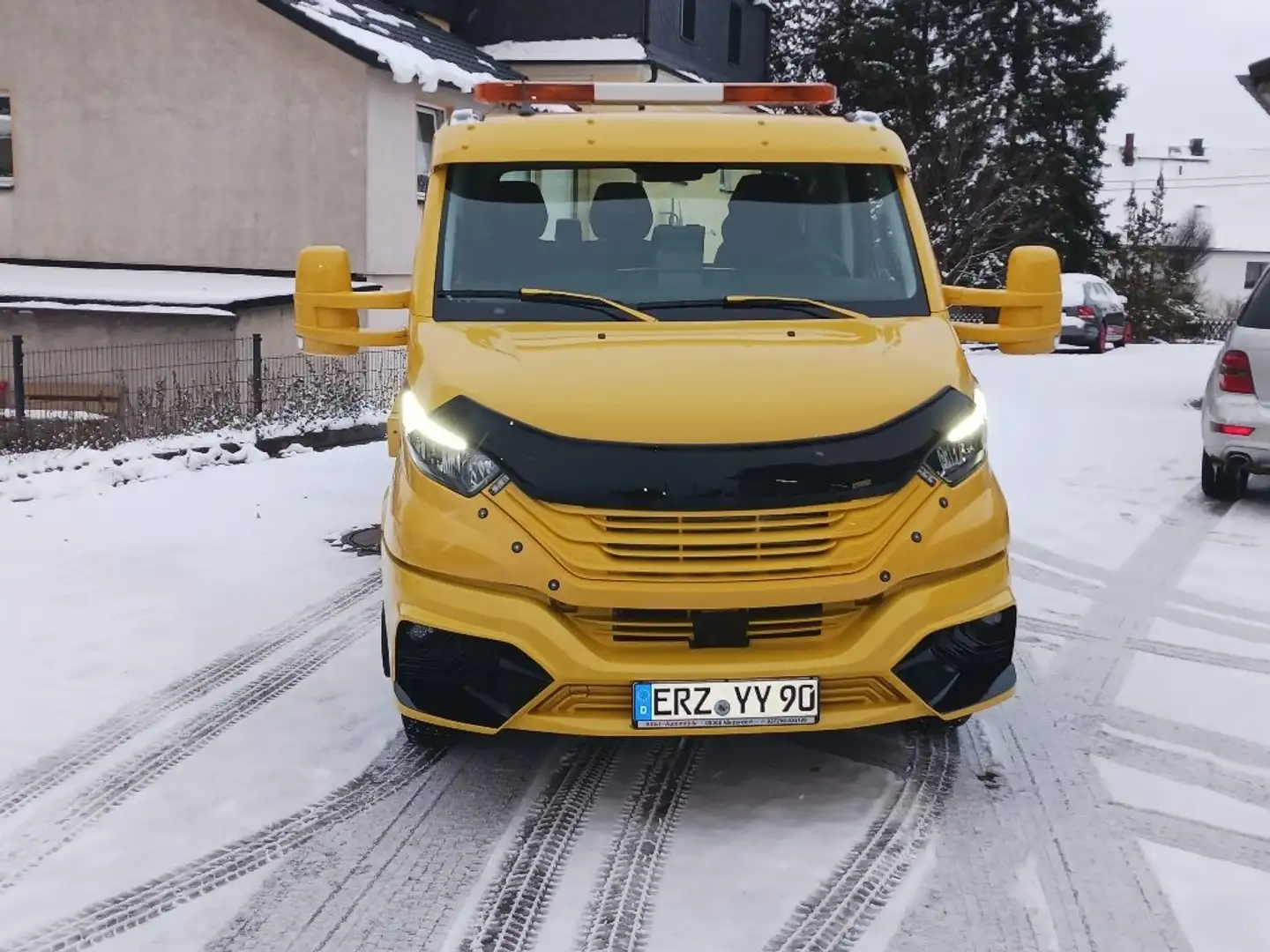 Iveco Daily 70C18 Abschleppfahrzeug Eukran Yellow - 2