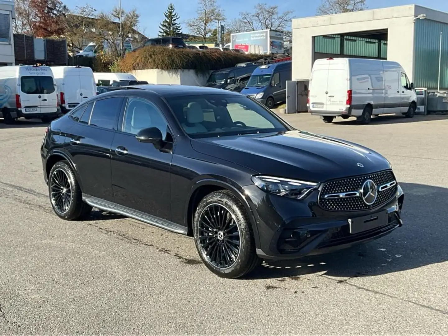 Mercedes-Benz GLC 450 d 4M Coupe +AMG+DISTRO+MEMORY+NAVI+SHZ Noir - 2