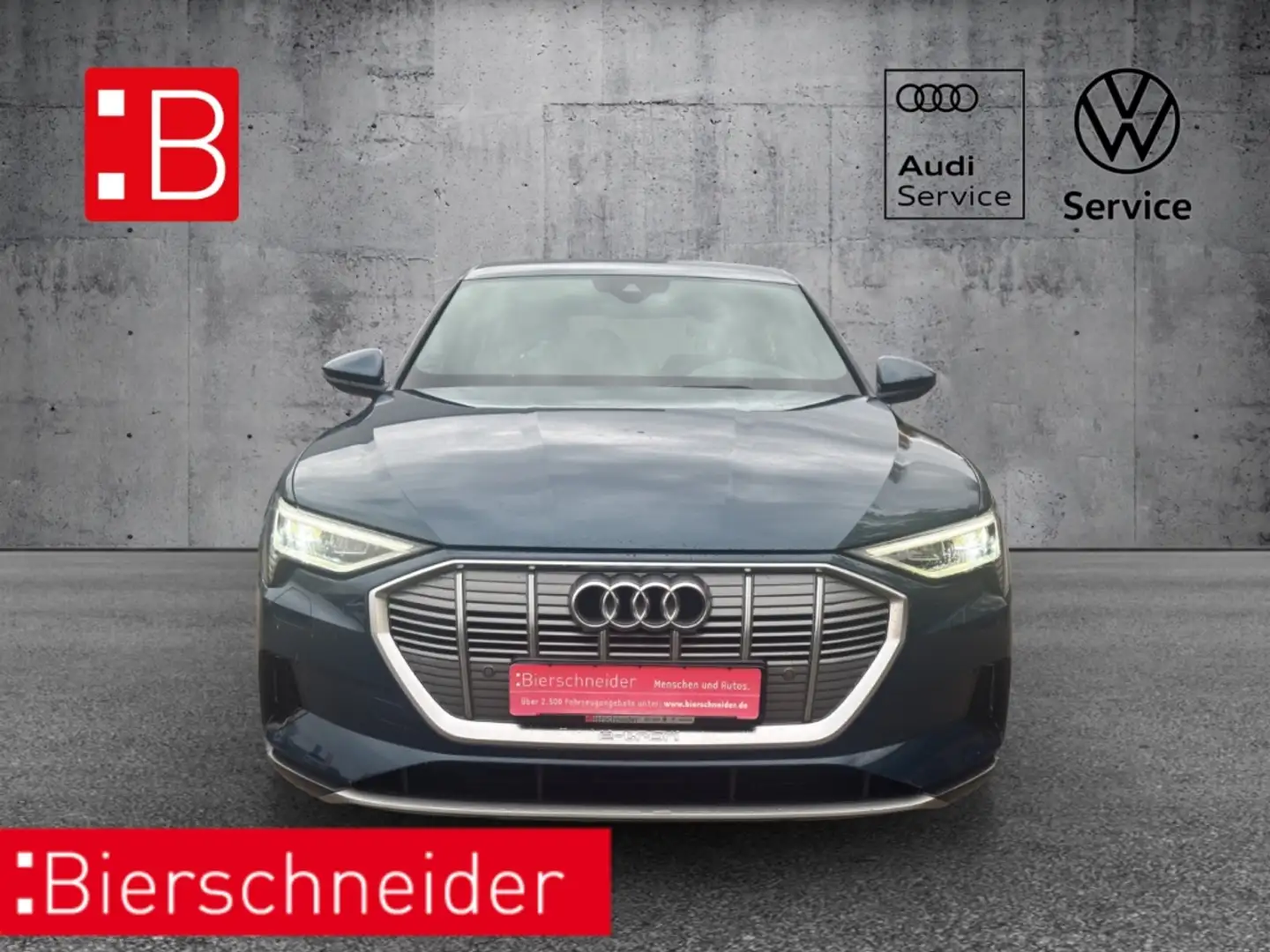 Audi e-tron Sportback 55 qu S line advanced 20 KAMERA ACC LUFT Blau - 2