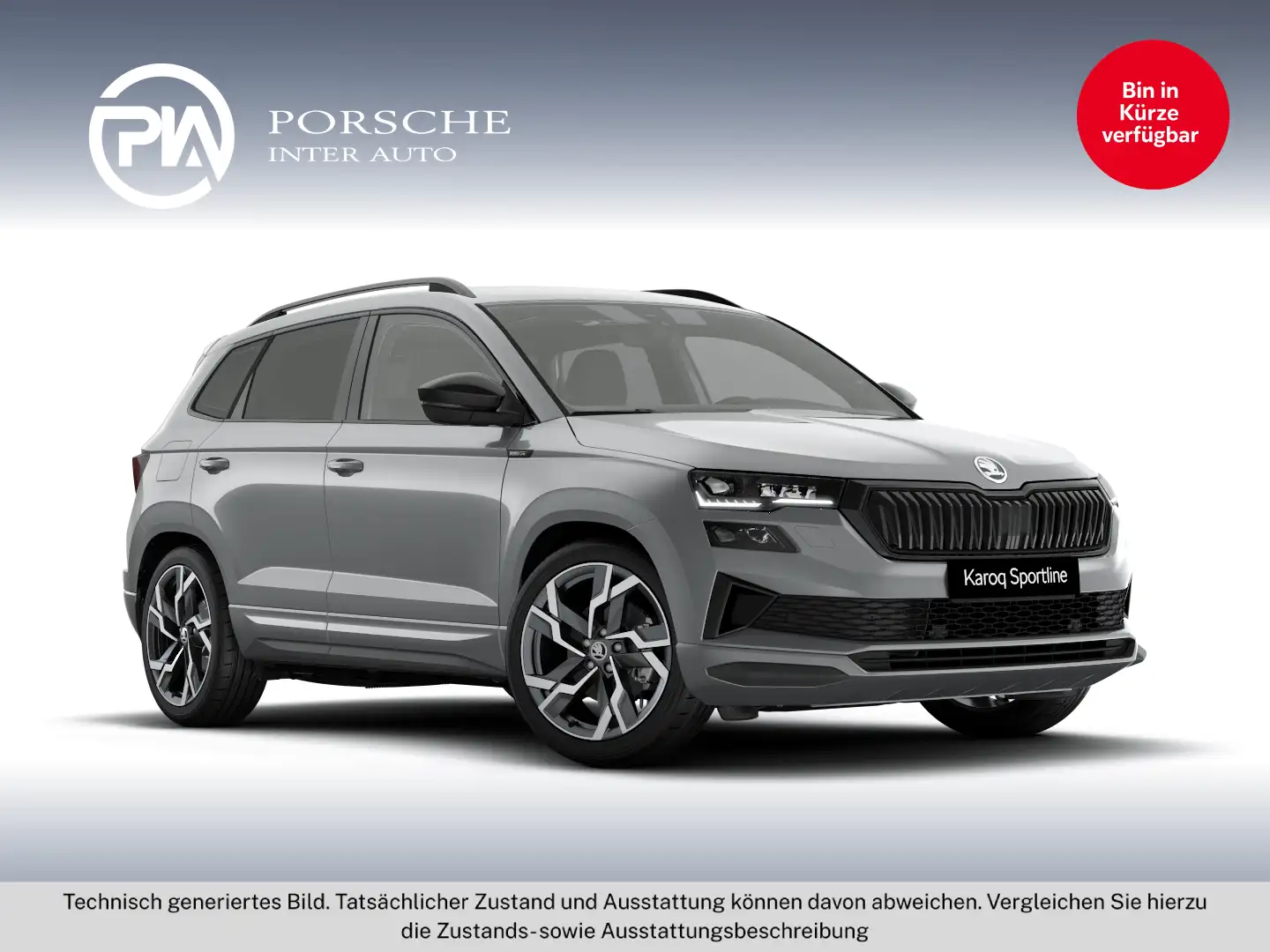 Skoda Karoq Sportline TSI DSG ACT Silber - 1