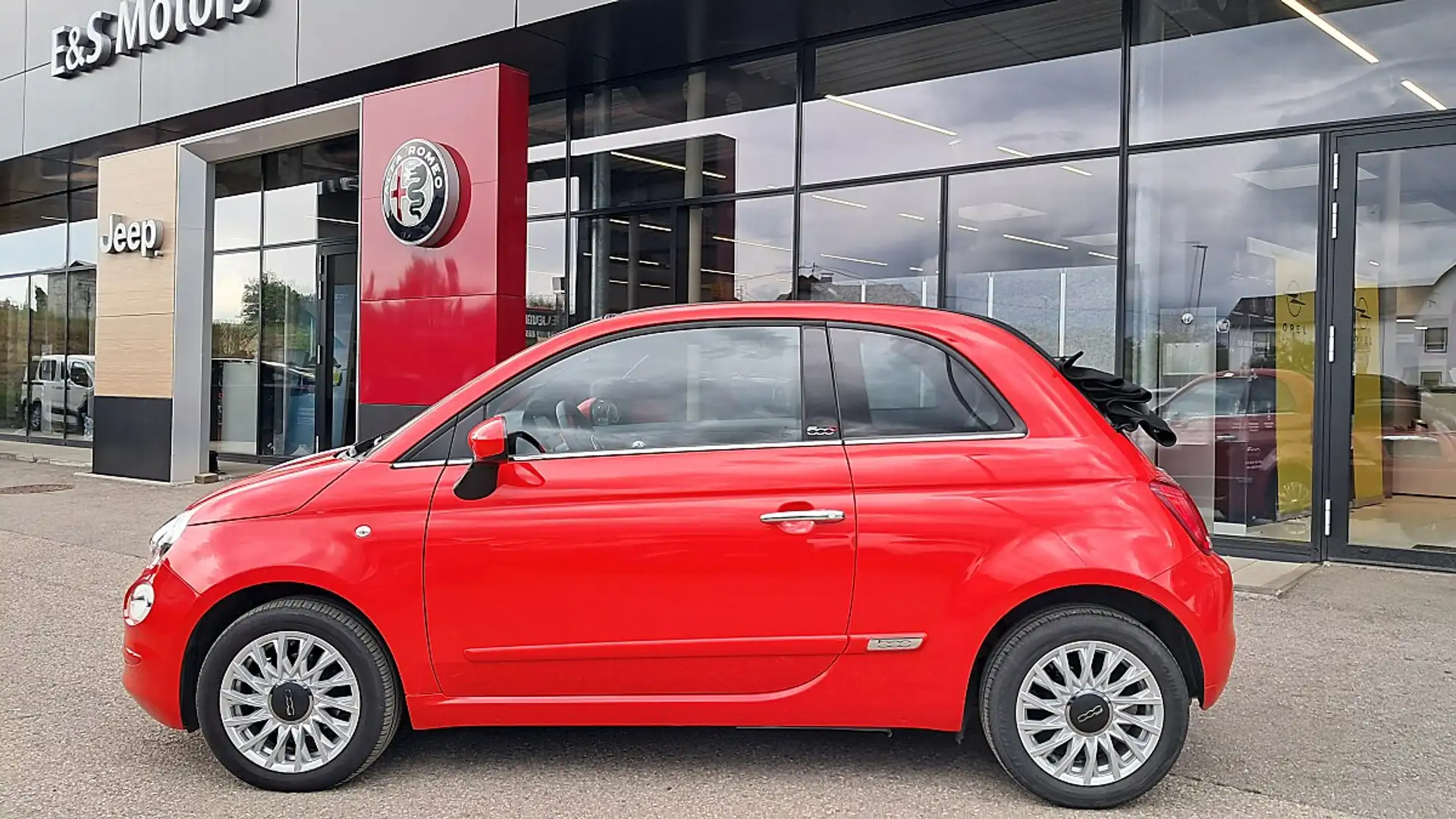 Fiat 500C 1,2 Fire 70 Lounge Rot - 2