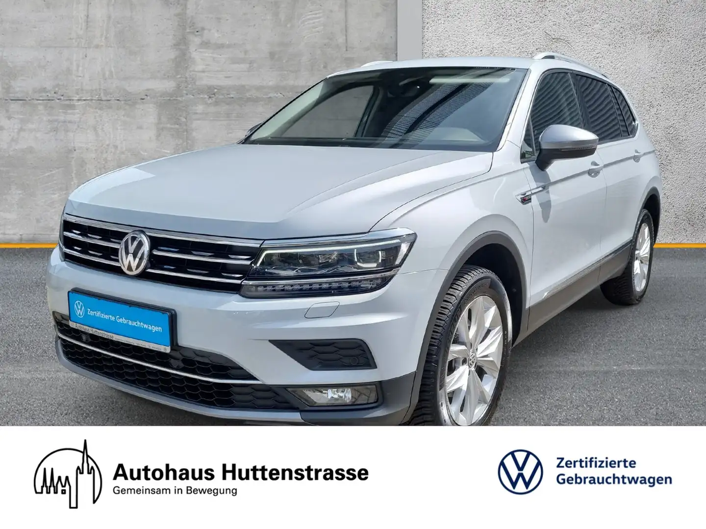 Volkswagen Tiguan Allspace 2.0 TDI DSG 4M Highline AHK NAVI ACC Silber - 1