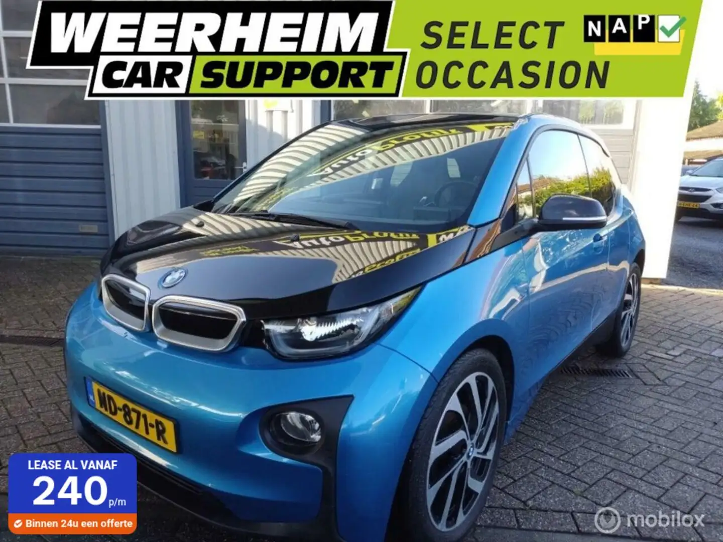 BMW i3 High Voltage Edition 94Ah 33 kWh Blauw - 1