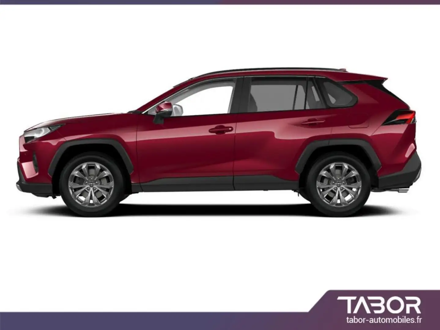 Toyota RAV 4 2.5 Hybrid 218 ECVT TeamD GPS Radar Rouge - 2