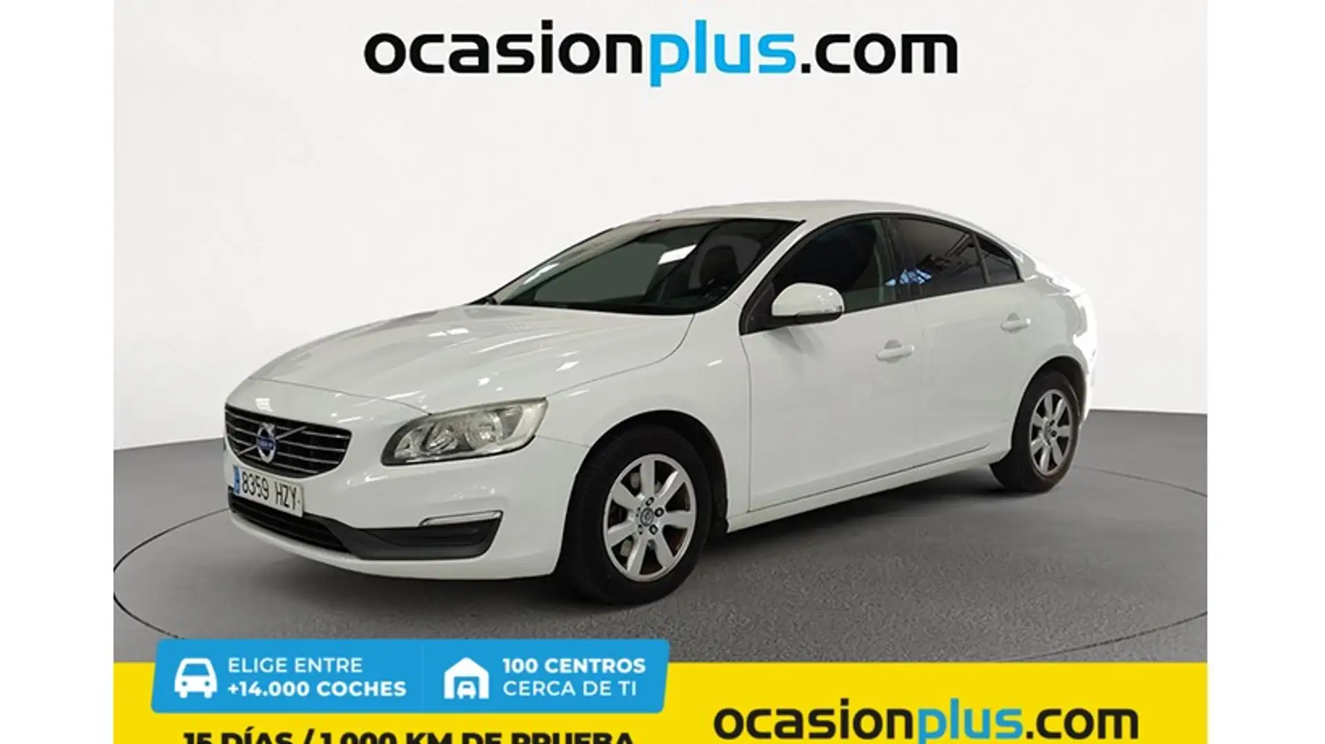 Volvo S60 D2 Kinetic Blanc - 1