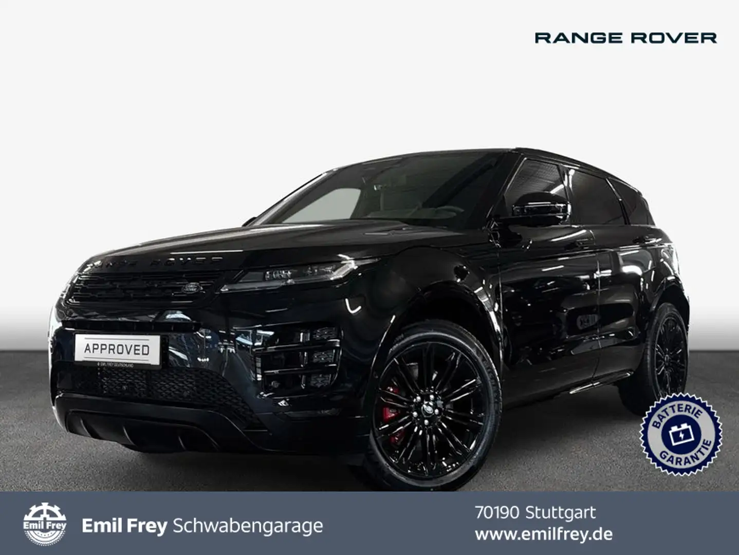 Land Rover Range Rover Evoque P270e Dynamic SE Schwarz - 1