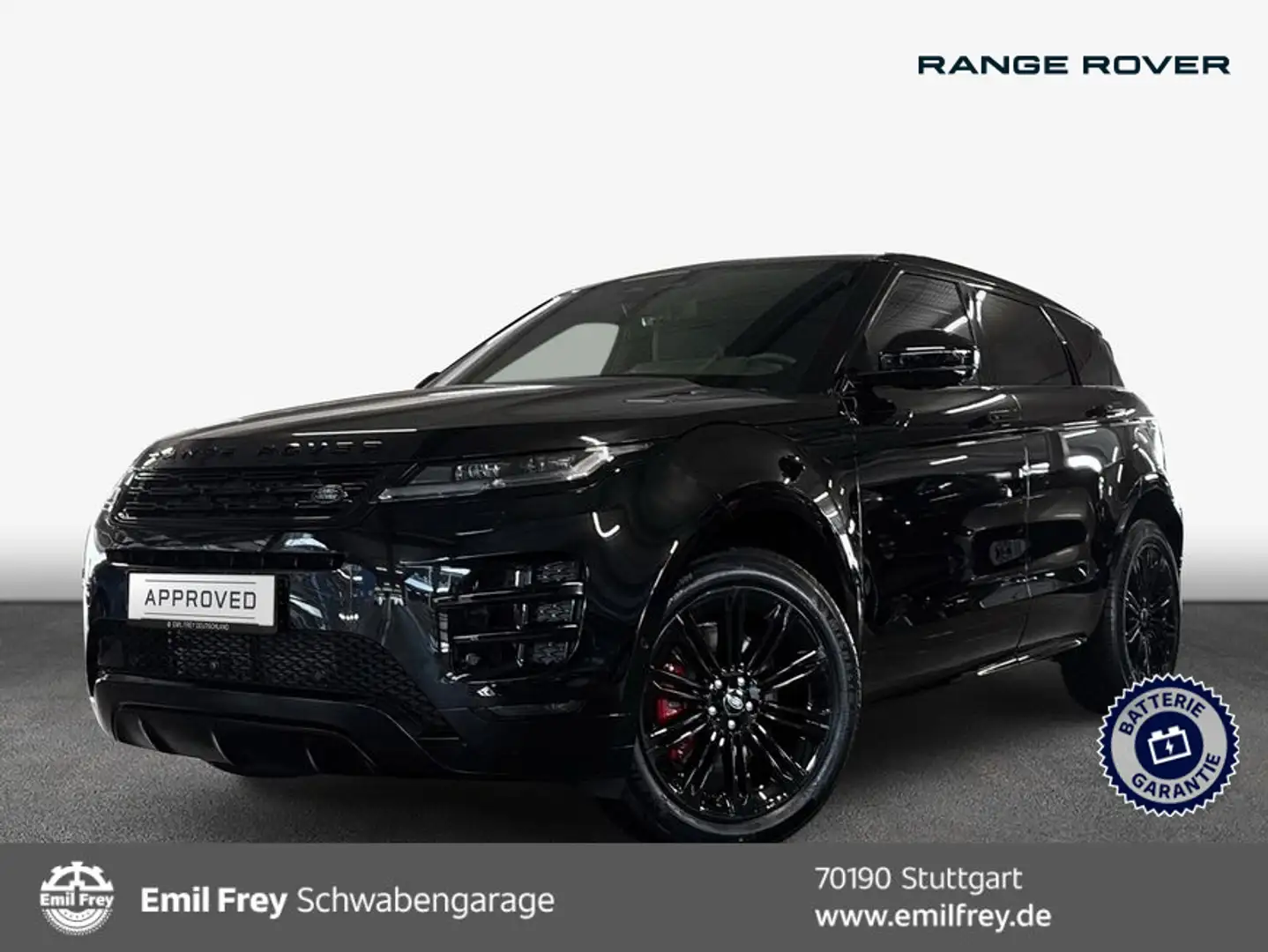Land Rover Range Rover Evoque P270e Dynamic SE 147 kW, 5-türi Schwarz - 1