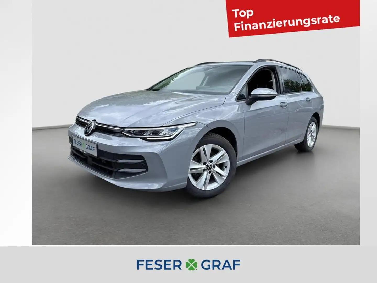 Volkswagen Golf VIII Variant Life 1.5 eTSI 110 kW DSG ACC HUD Navi Grau - 1