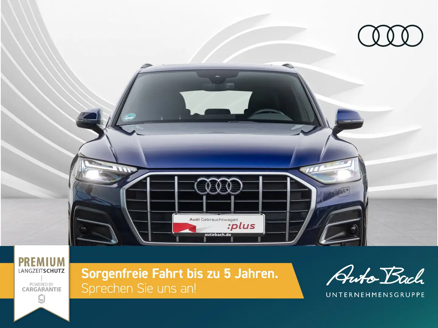 Audi Q5 advanced 35TDI Stronic Navi ACC AHK Pano Matr Blauw - 2