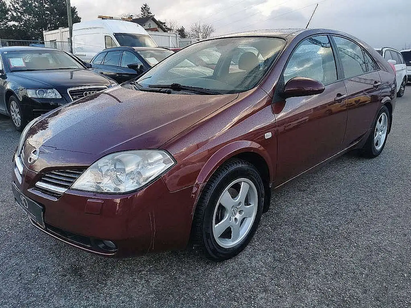 Nissan Primera 2,0 16V tekna Roşu - 2