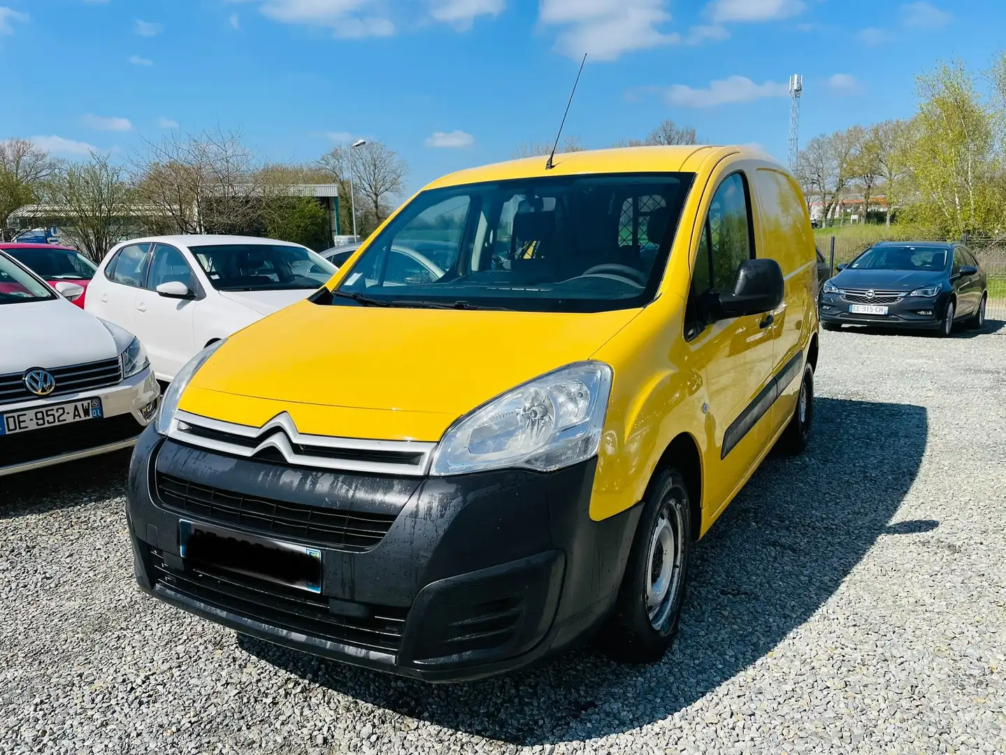 Citroen Berlingo 20 L1 HDi 75 BUSINESS Jaune - 2