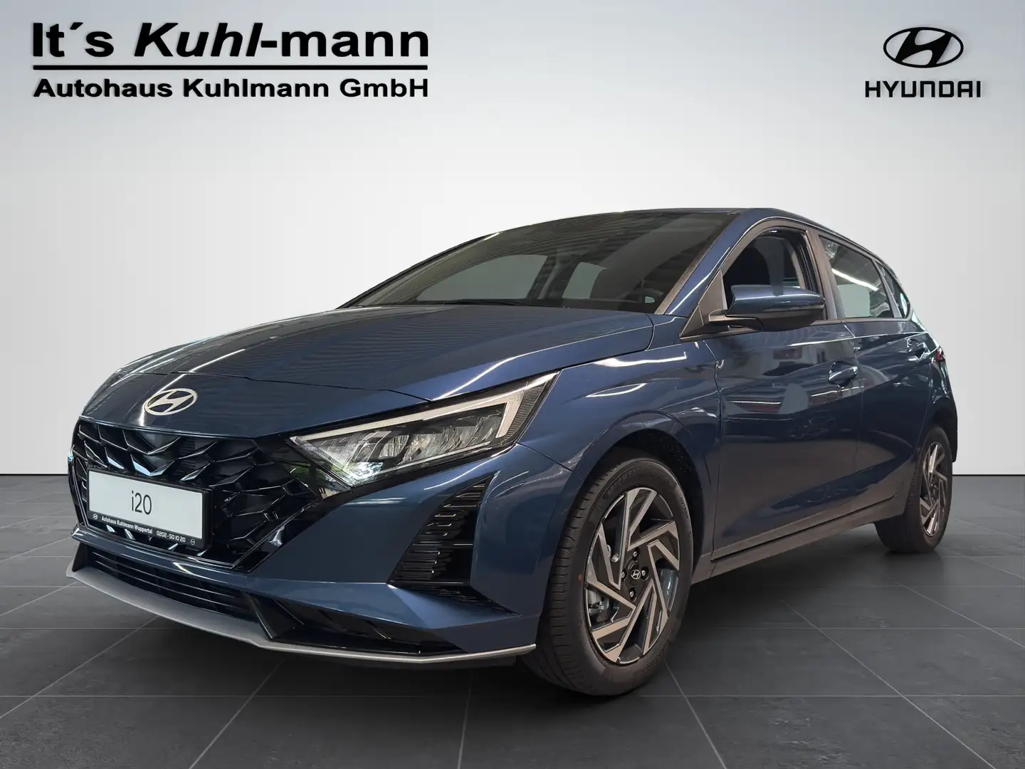 Hyundai i20 1.0 T-GDi 7-DCT Trend Lichpaket Bleu - 1