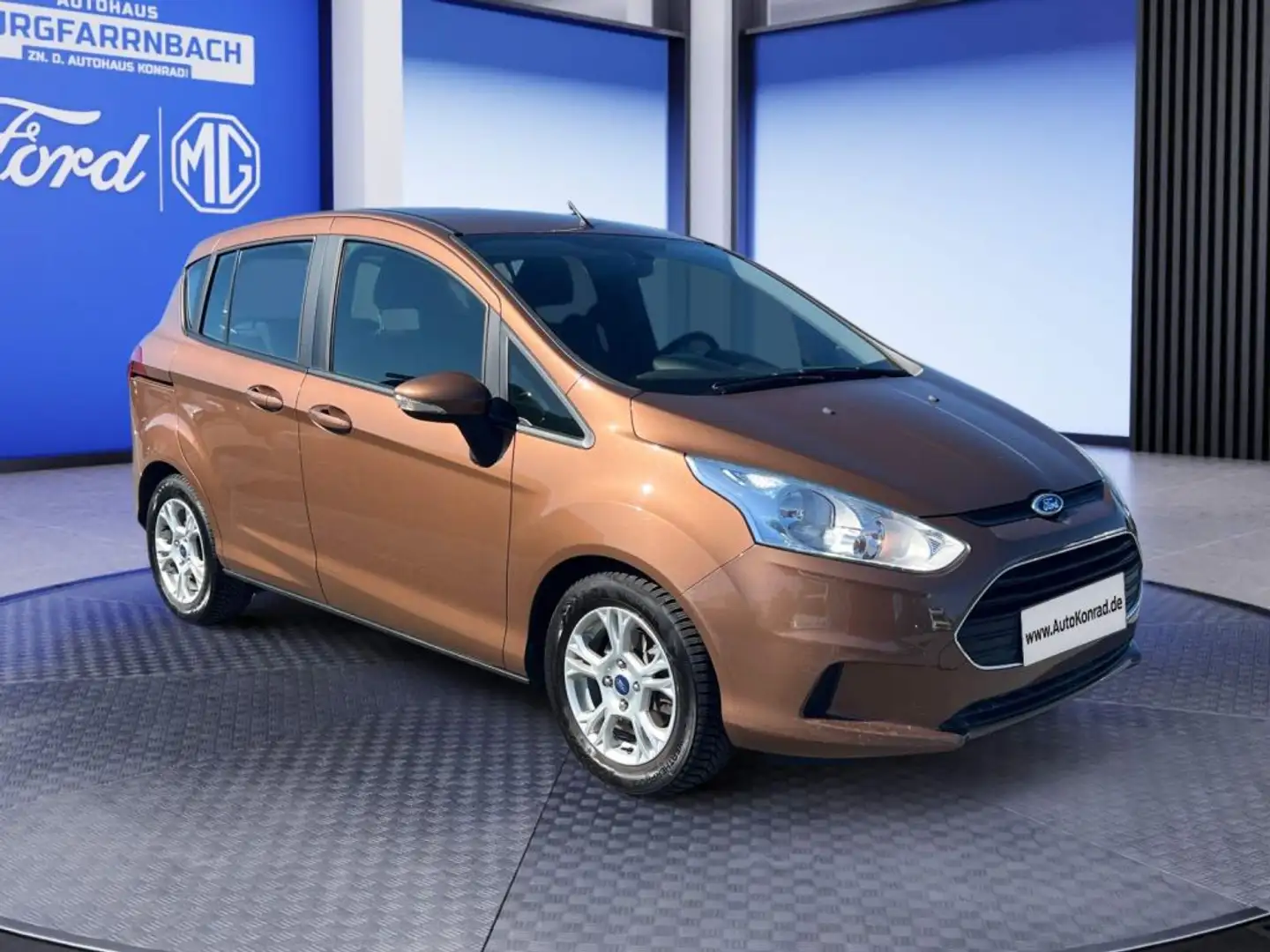 Ford B-Max 1.0 EcoBoost Trend*KLIMA*CDPLAYER*BLUETOOTH*TÜV*GA Brun - 1