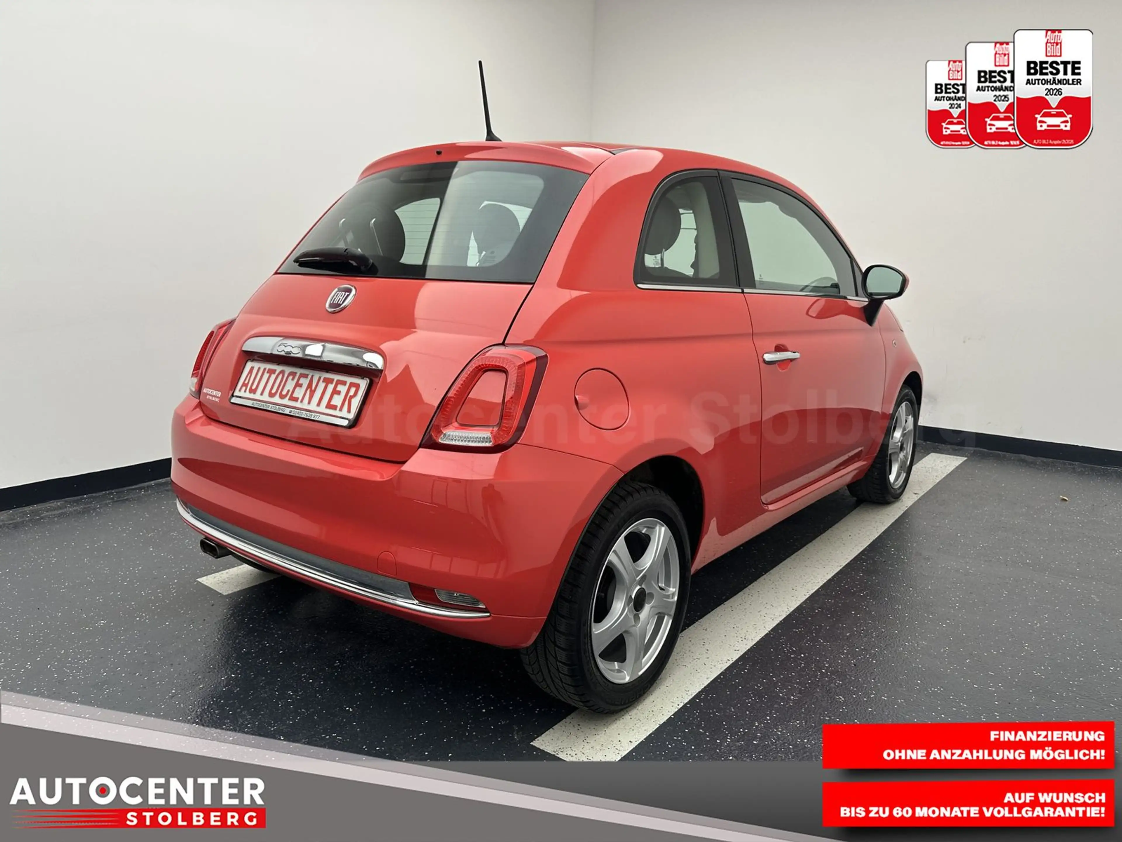 Fiat 500 "PANO-MULTI-KLIMA-ALU" — photo 5