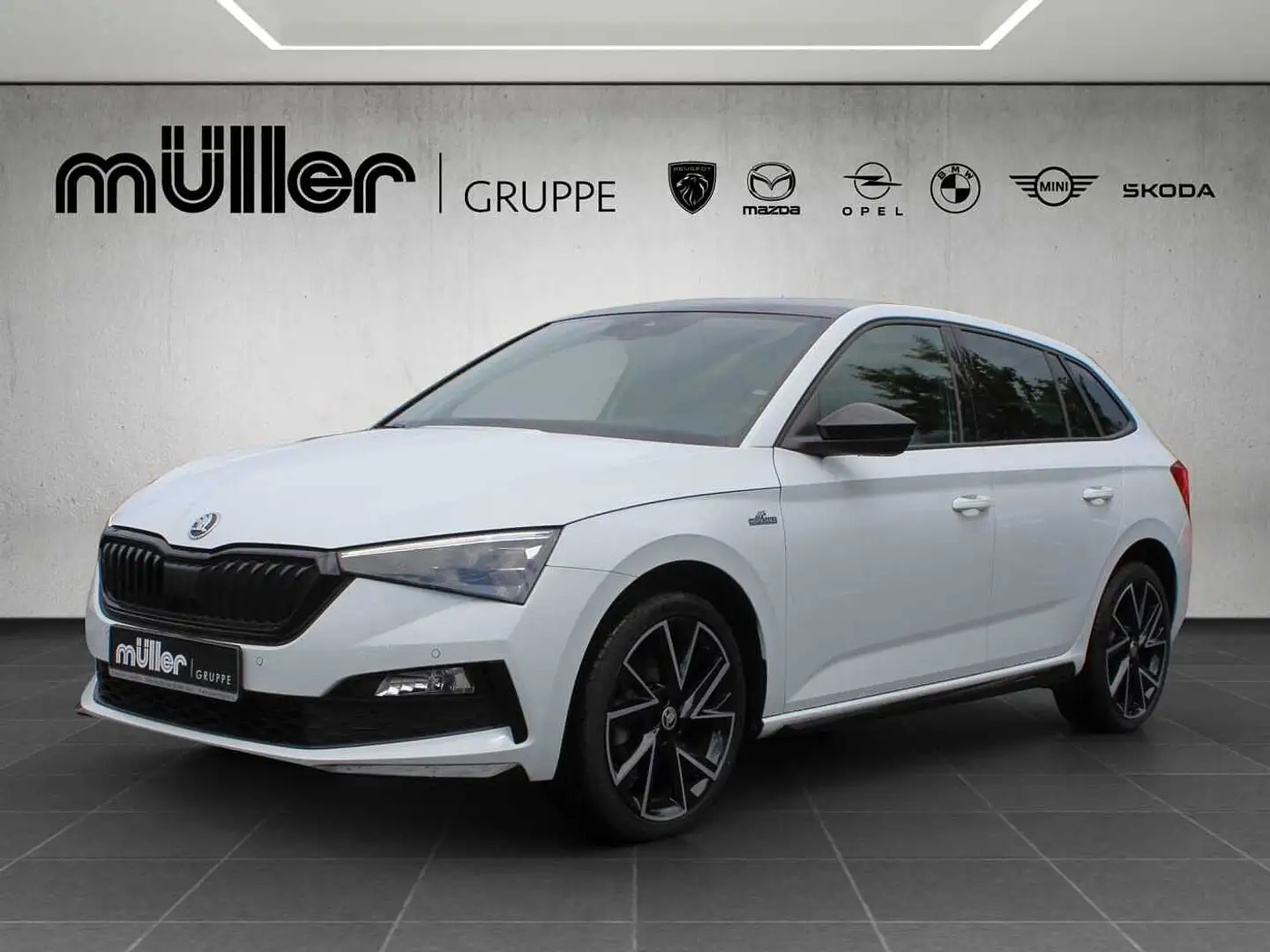 Skoda Scala 1.5 TSI DSG Monte Carlo Weiß - 1