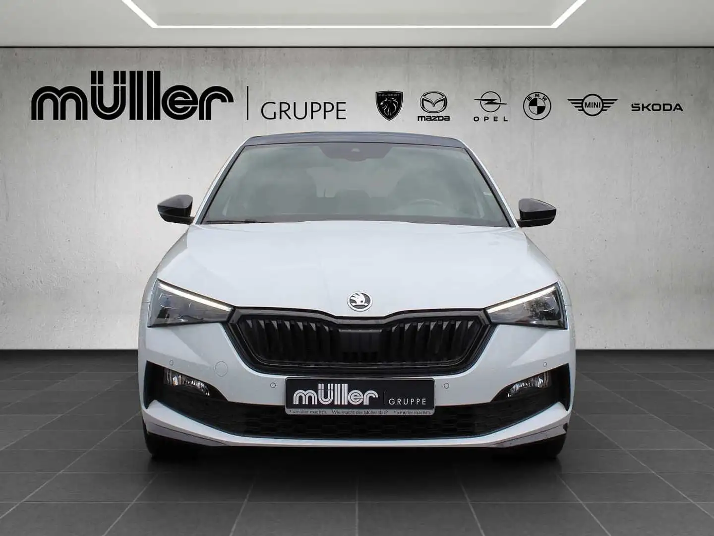 Skoda Scala 1.5 TSI DSG Monte Carlo Weiß - 2