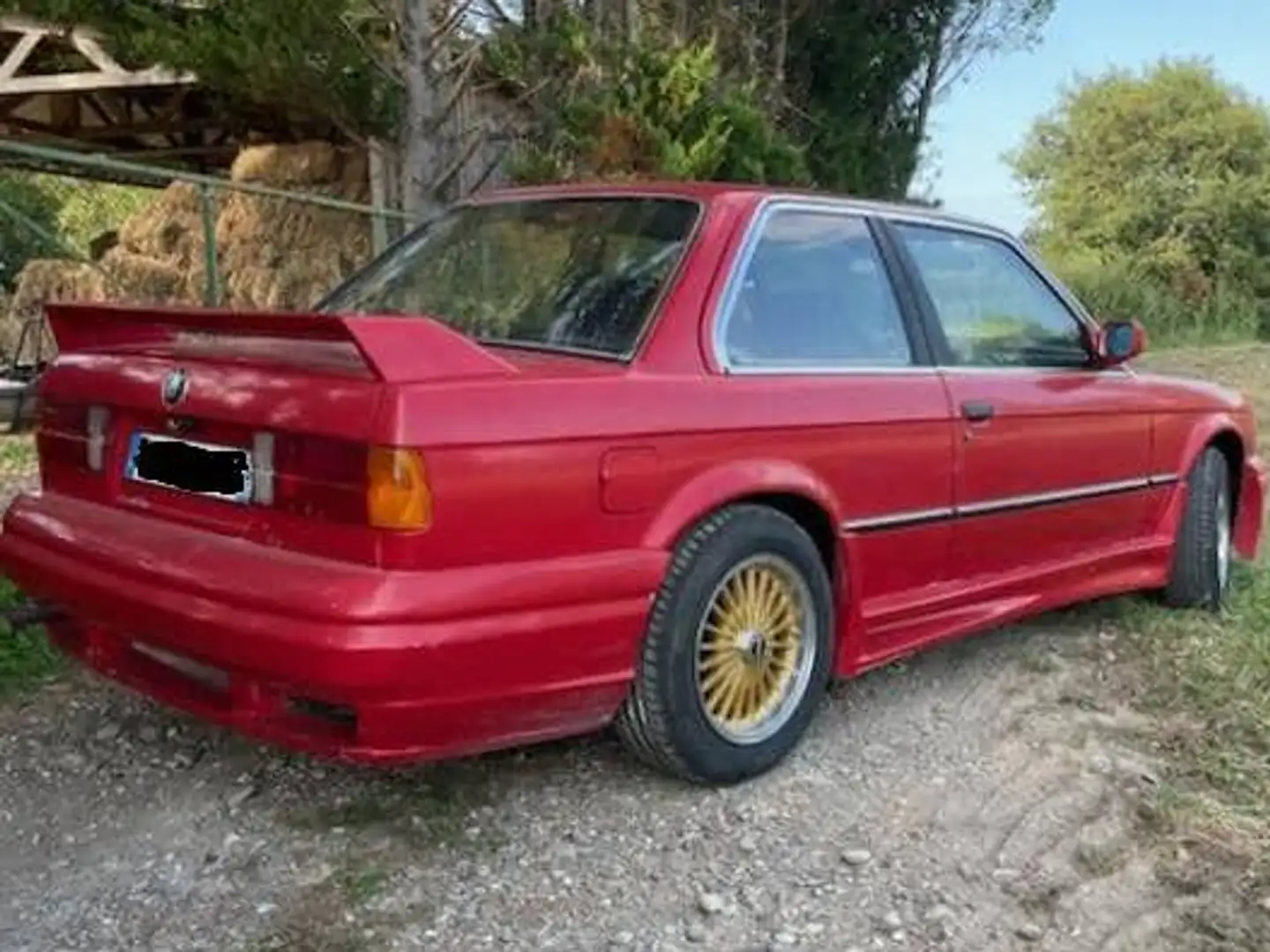 BMW 320 i e30 Rouge - 2