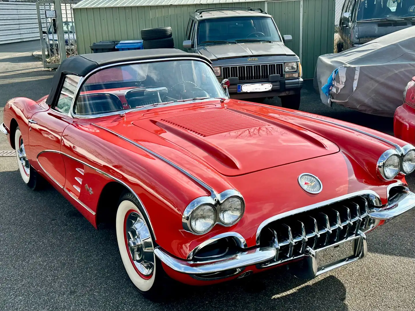 Corvette C1 komplett restauriert Rosso - 1