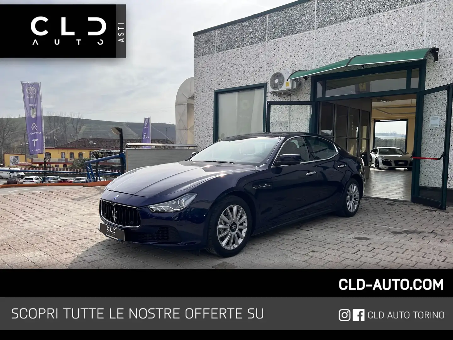 Maserati Ghibli 3.0 V6 250cv Blu/Azzurro - 1