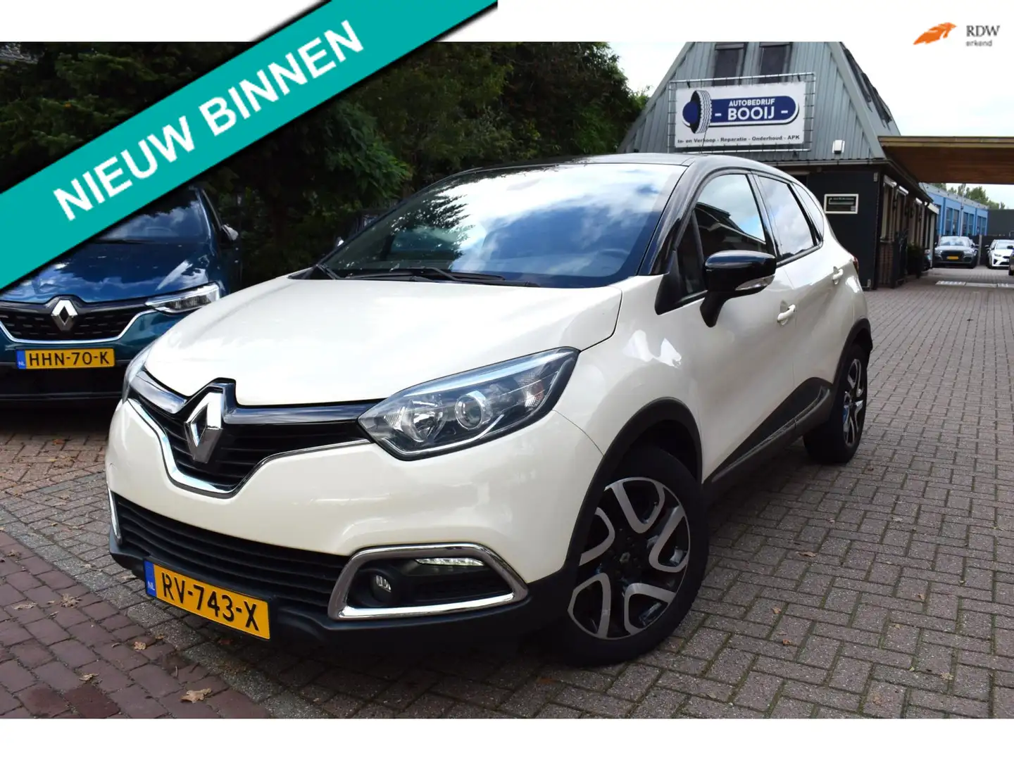 Renault Captur 0.9 TCe Dynamique AIRCO-ECC/NAVI/CRUISE/CAMERA/BLU Weiß - 1