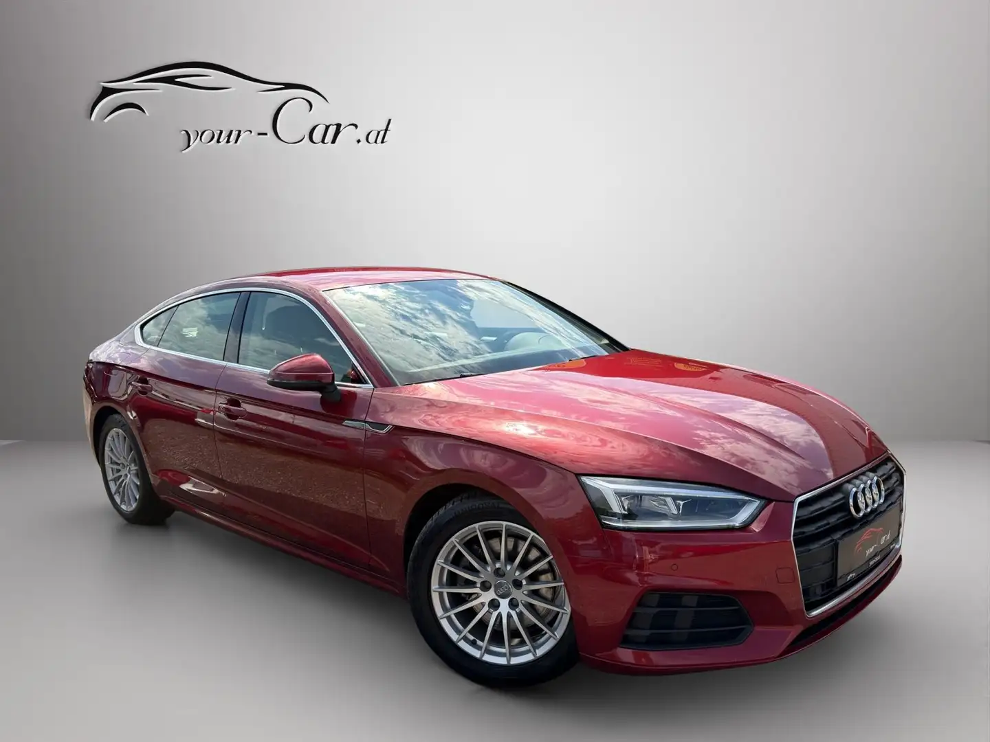 Audi A5 SB 30 TDI S-Tronic *1. Besitz, LED, LEDER, SHZ* Rot - 1