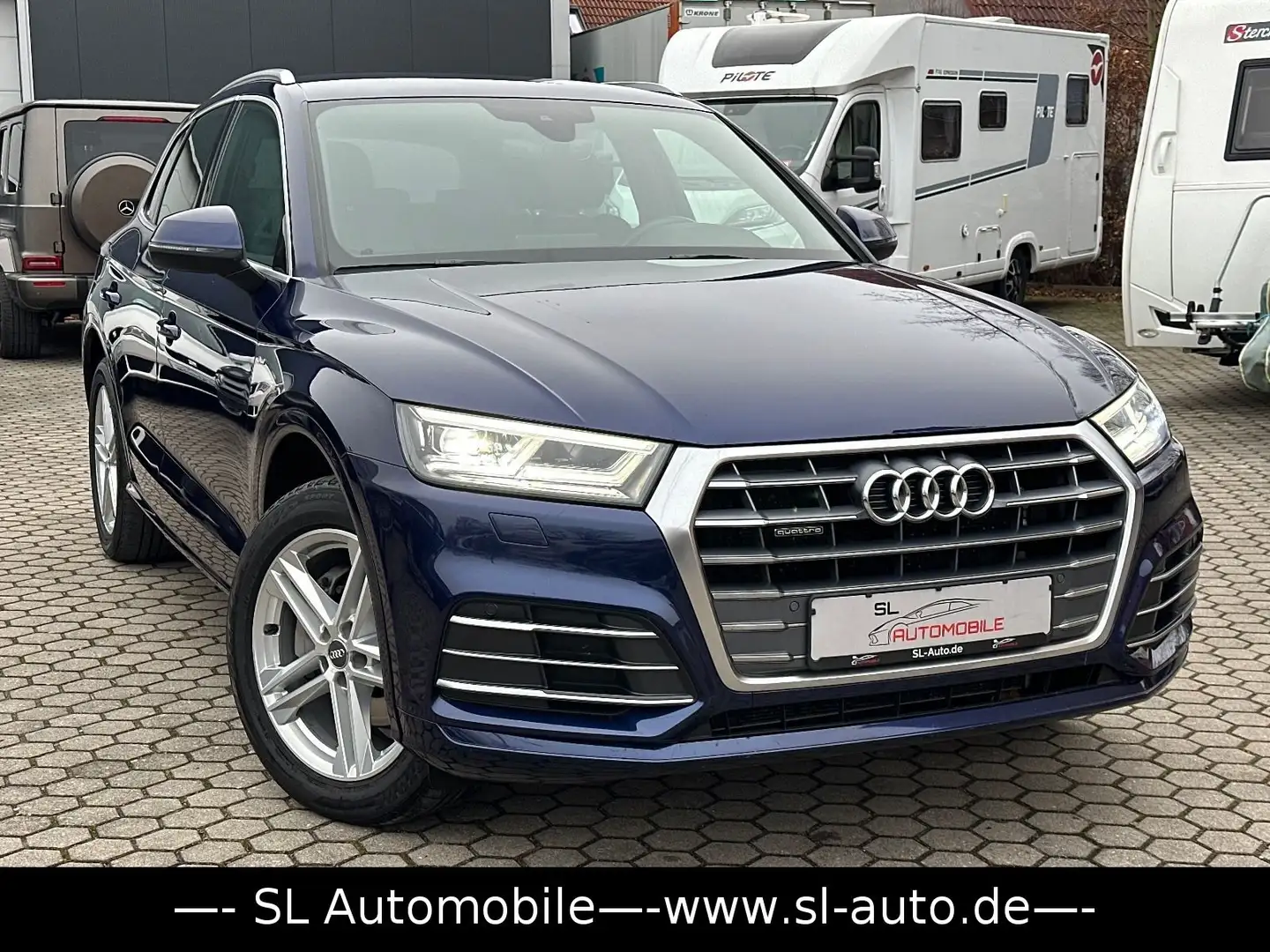 Audi Q5 40 TDI quattro S-tronic S-line LED Navi Blu/Azzurro - 1