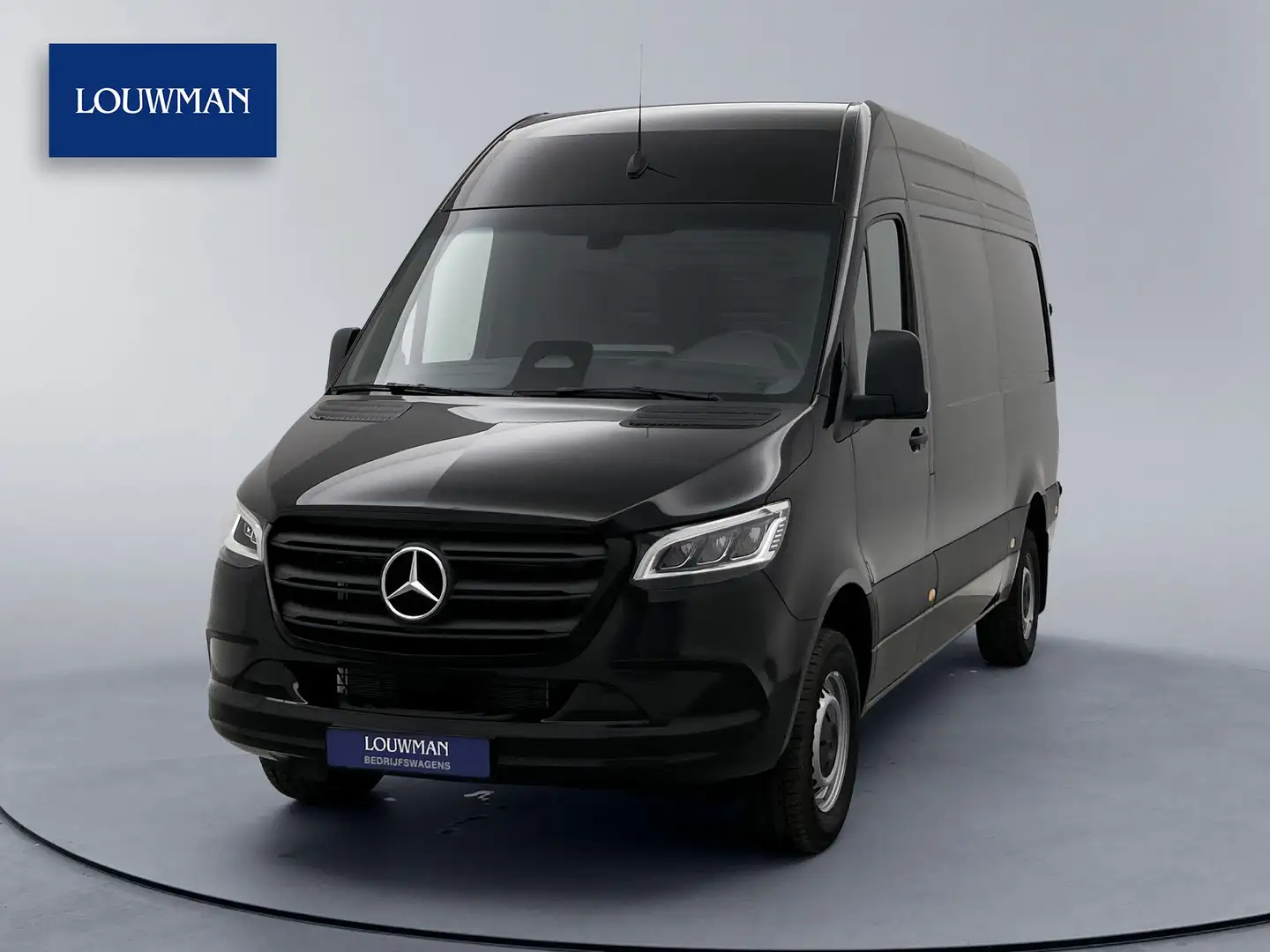 Mercedes-Benz Sprinter 317 1.9 CDI L2H2 PRO LED BPM Vrij Navigatie Achter Zwart - 2