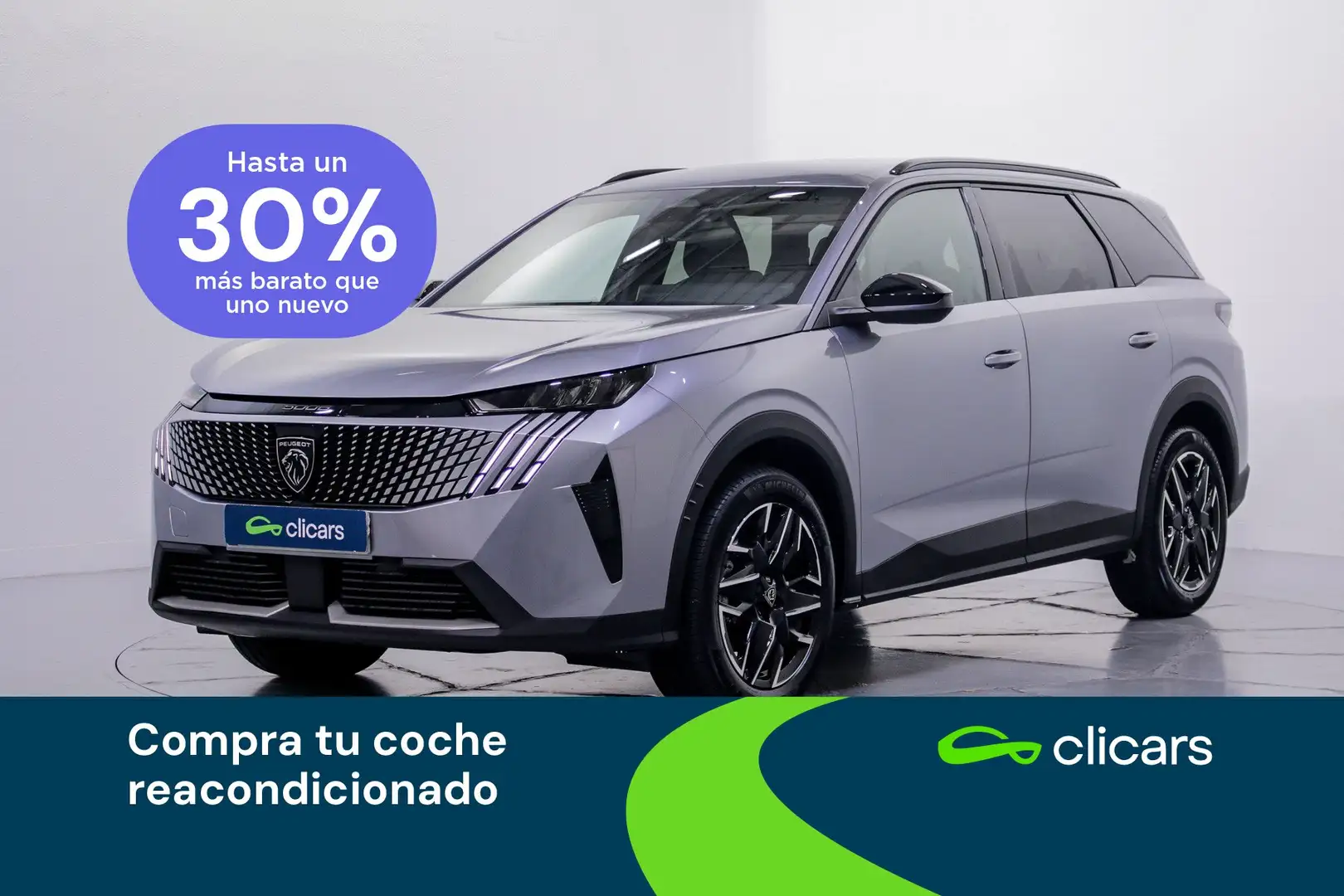 Peugeot 5008 Hybrid 136 Allure eDCS6 Plateado - 1