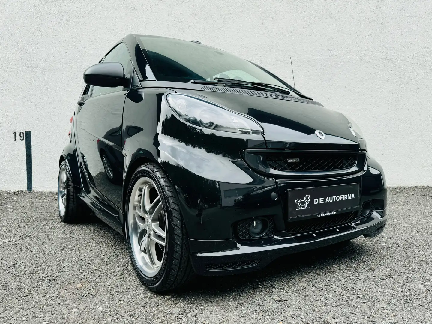 smart forTwo BRABUS*CABRIO*PICKERL NEU*SERVICE NEU* Schwarz - 1